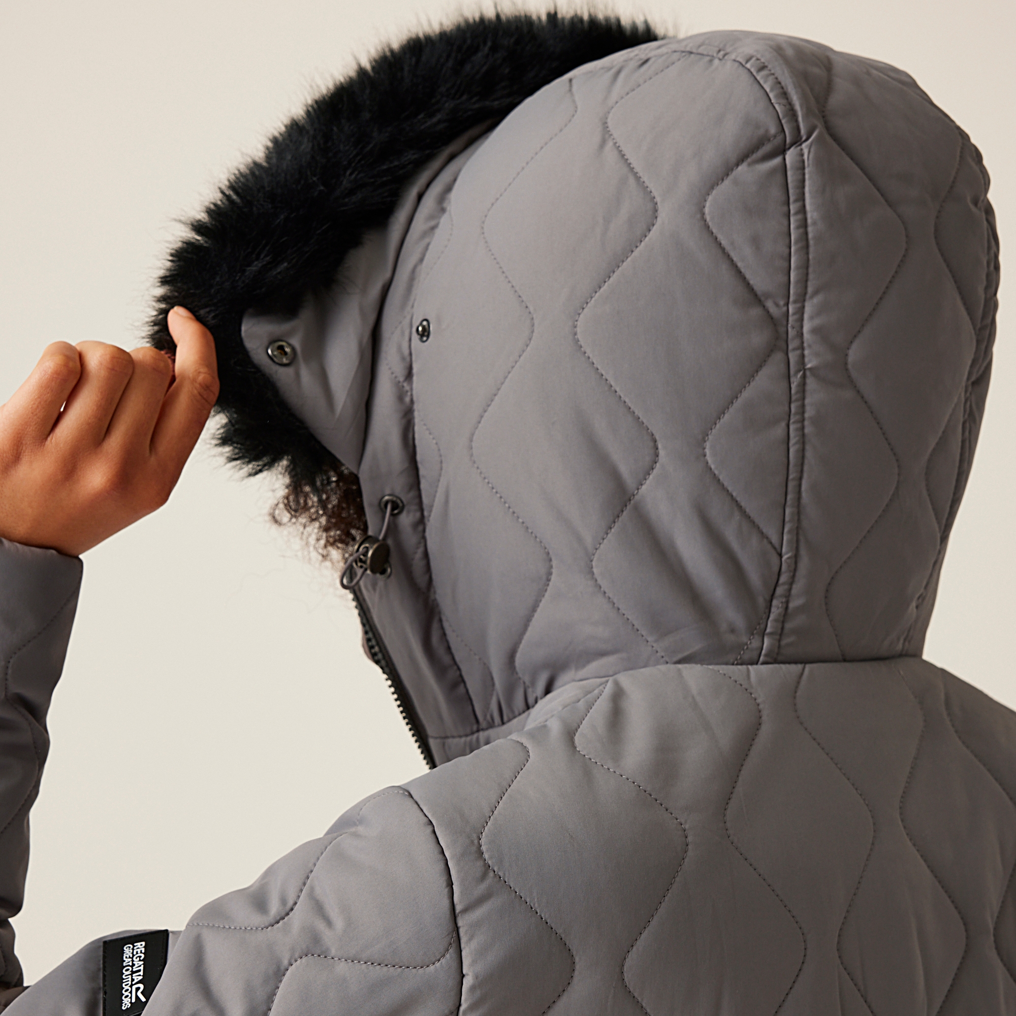 Women's Fritha III Insulated Parka Jacket | Grey Sky