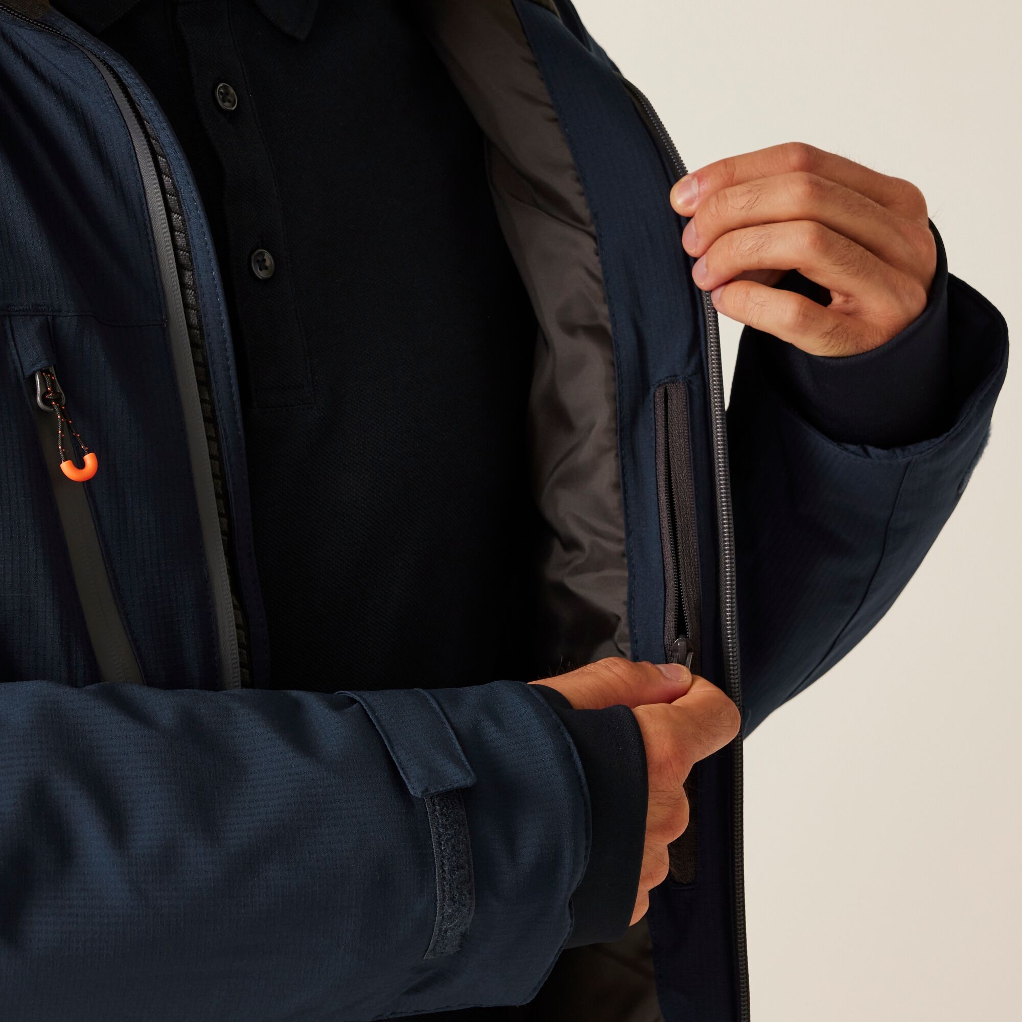 Men's X-Pro Marauder III Waterproof Insulated Jacket | Navy Grey