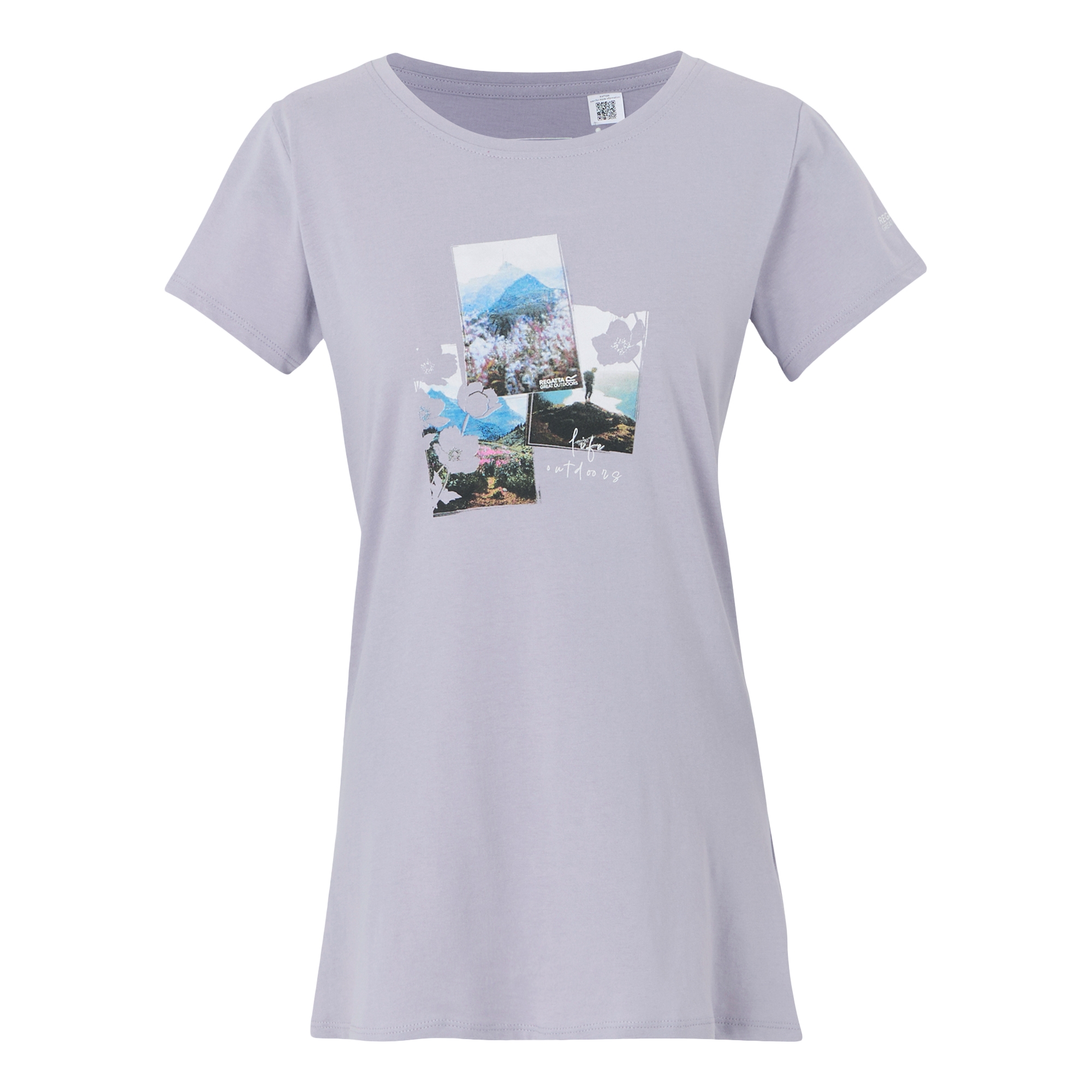 Women's Breezed V T-Shirt | Wisteria