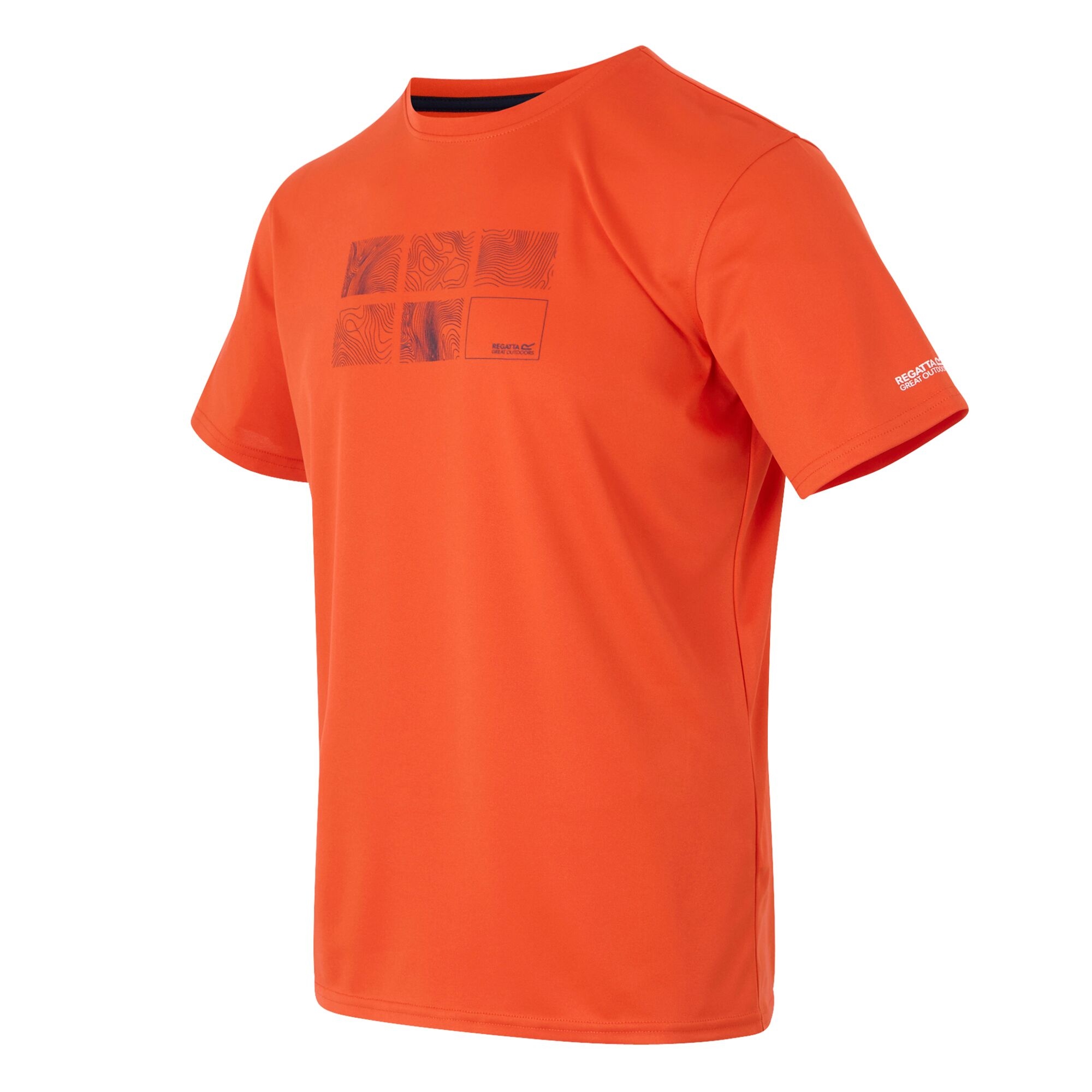 Men's Fingal IX T-Shirt | Tangerine Tango