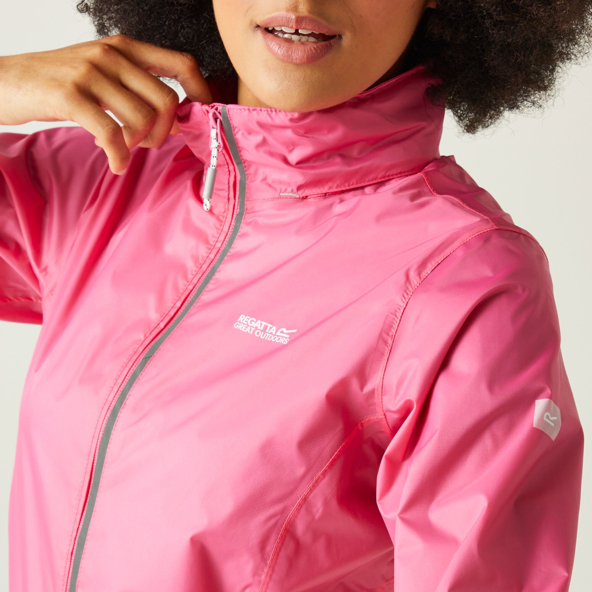 Women's Corinne IV Waterproof Packaway Jacket | Flamingo Pink