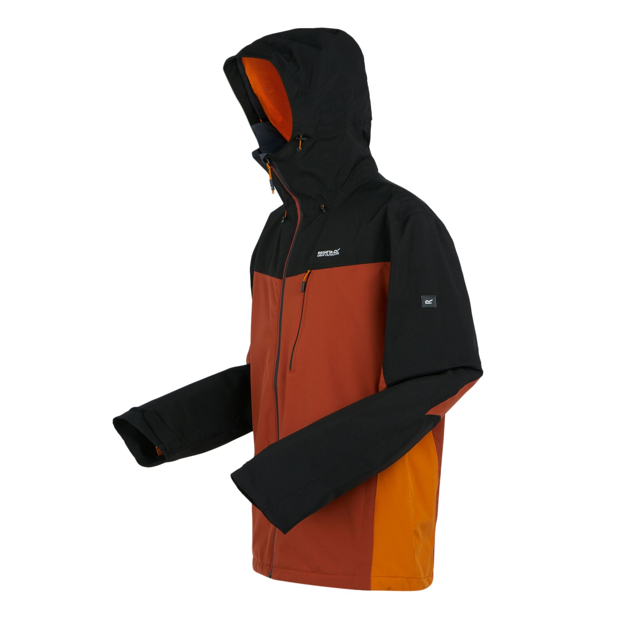 Men's Birchdale Waterproof Jacket | Red Ochre Black