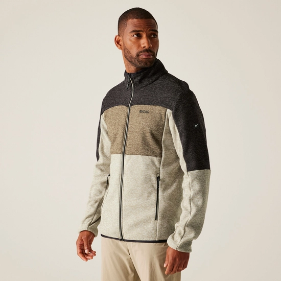 Men's Elram Full Zip Fleece | Glacier Stormy Weather Ash