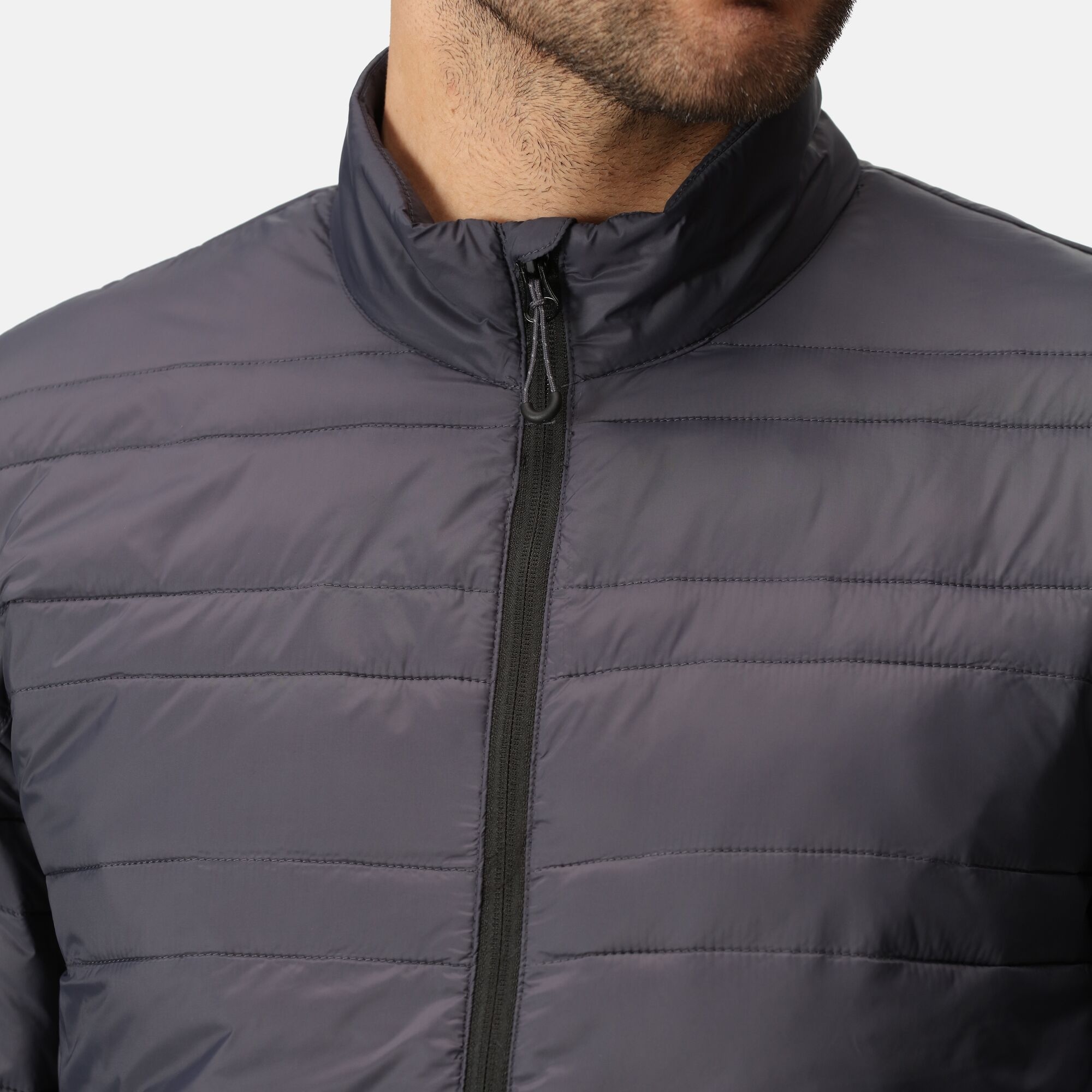 Men's Firedown Down Touch Insulated Jacket | Seal Grey Black