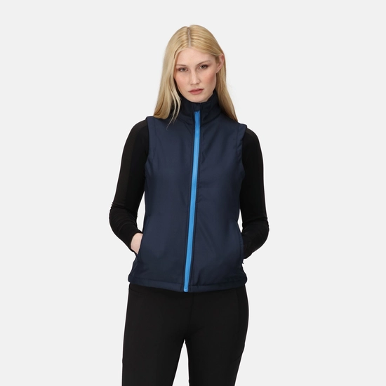 Women's Ablaze Printable Bodywarmer | Seal Grey Black