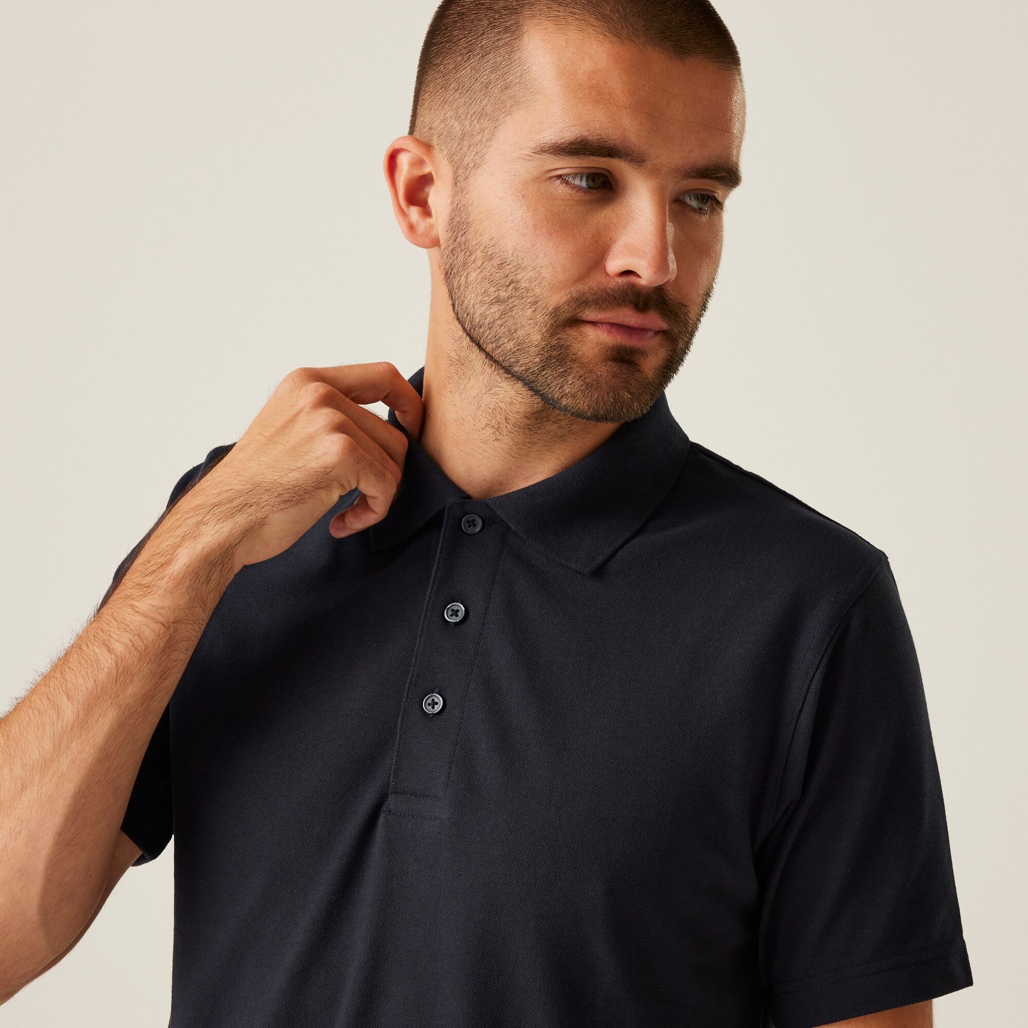 Men's 65/35 SS Polo Top | Navy