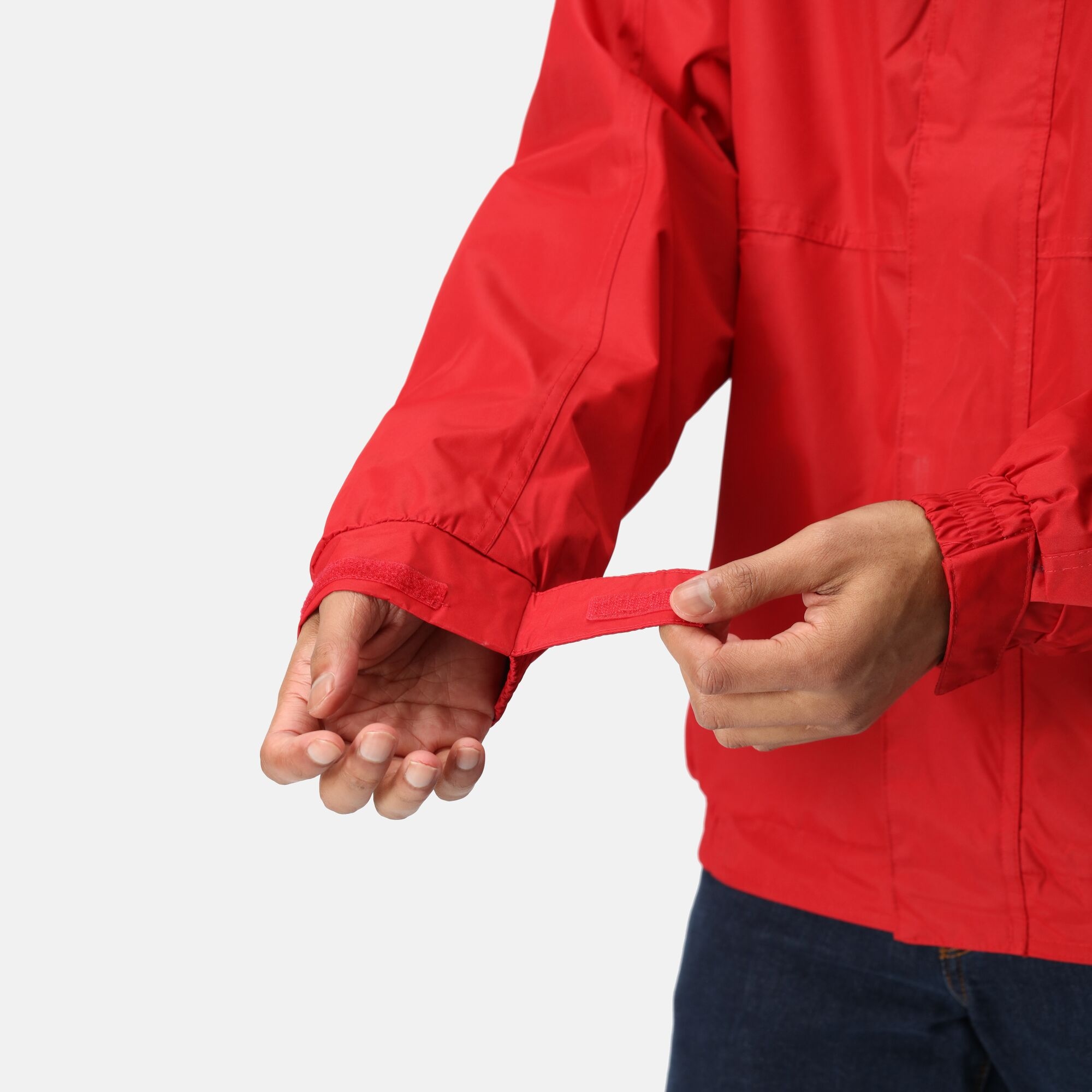 Men's Dover Fleece Lined Waterproof Insulated Bomber Jacket | Classic Red Navy