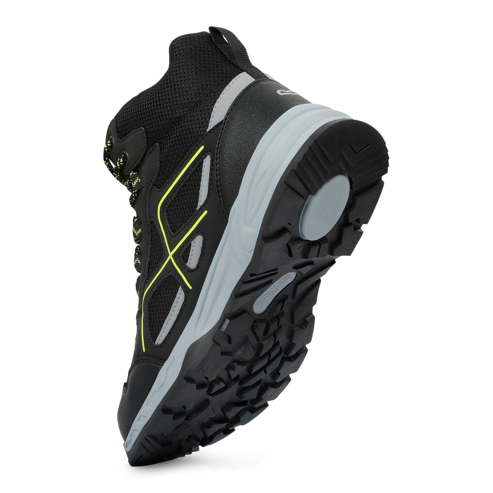 Men's Vendeavour Walking Boots | Black Lime Punch