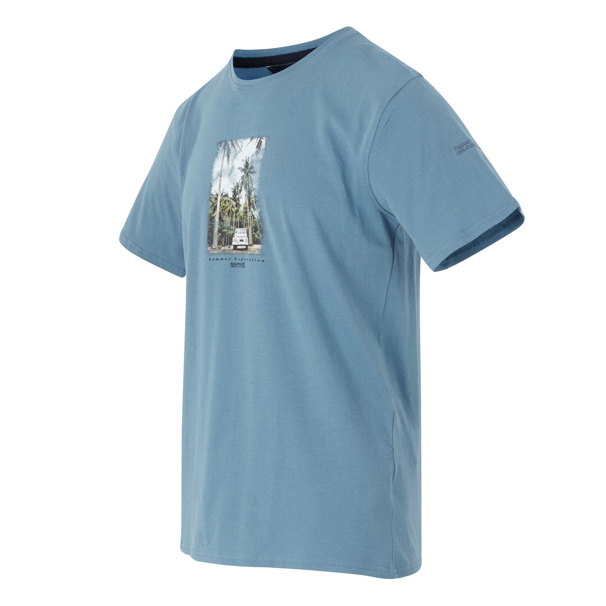 Men's Cline IX T-Shirt | Coronet Blue Jeep