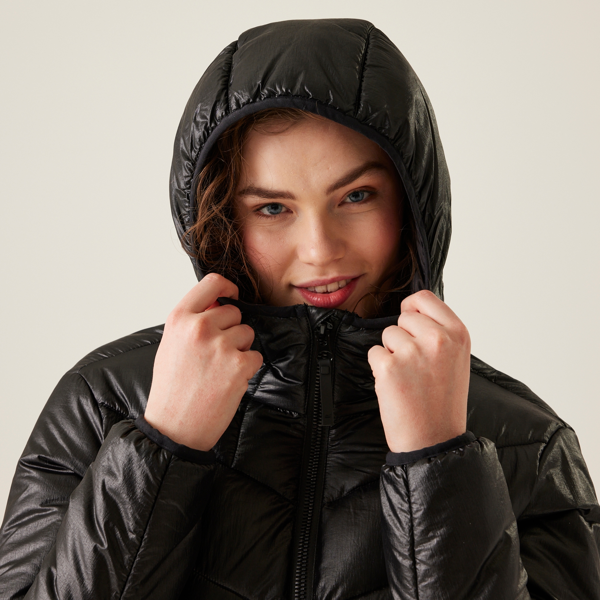 Women's Heatherly Quilted Jacket | Black