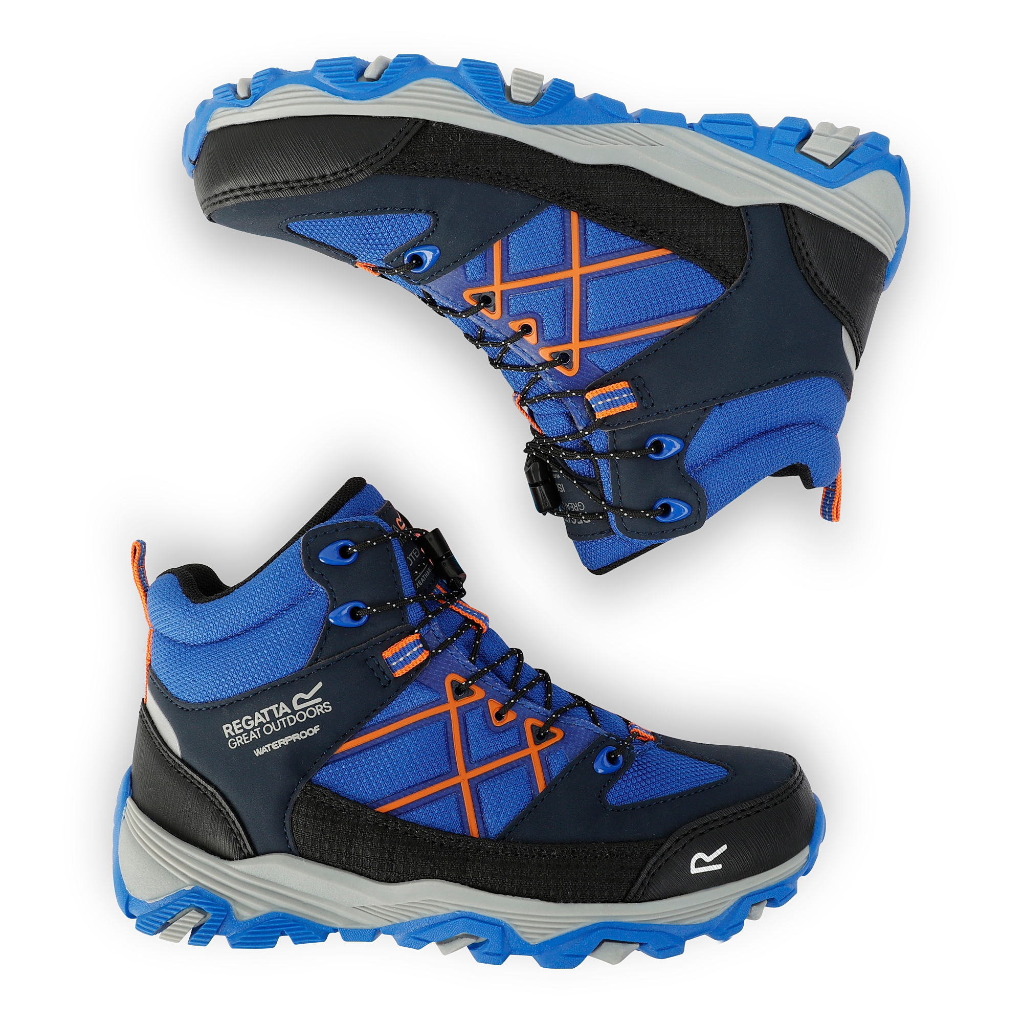 Kids' Samaris III Walking Boots | Oxford Blue Orange