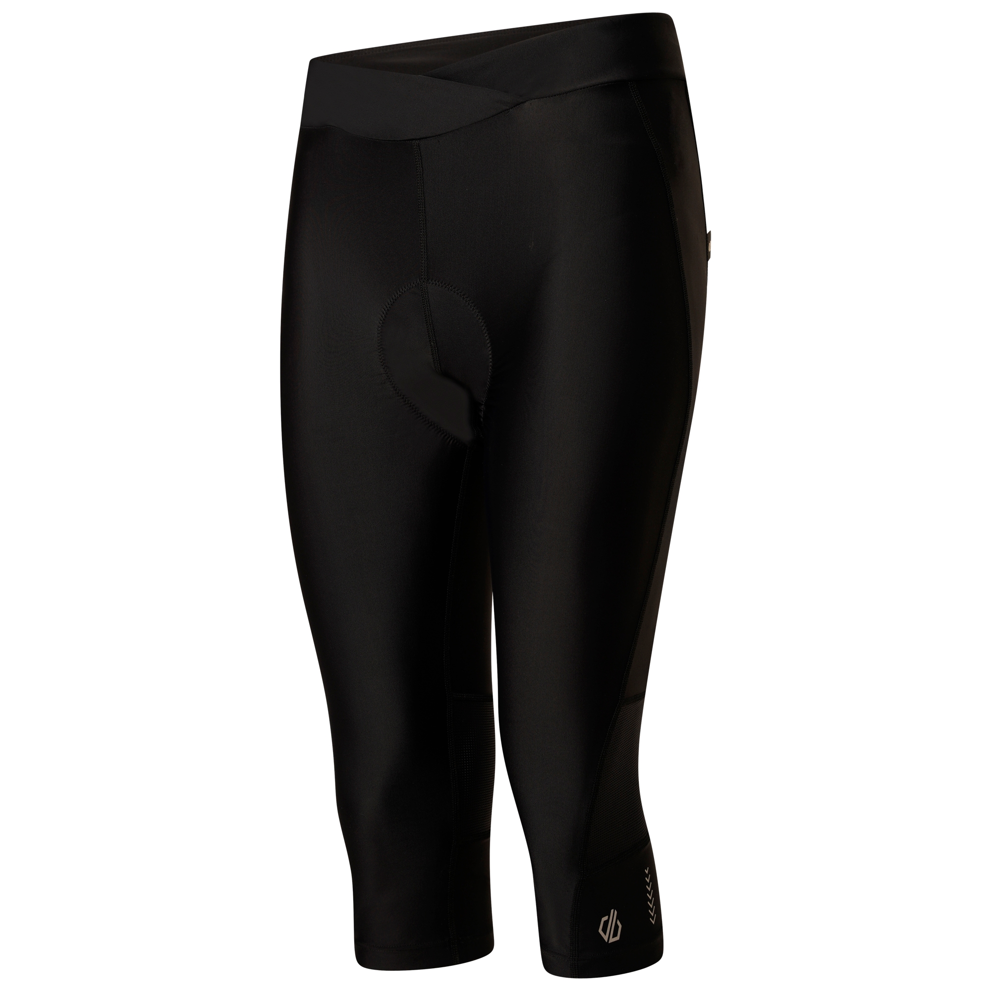 Women's Worldly Gel Cycling Capri | Black