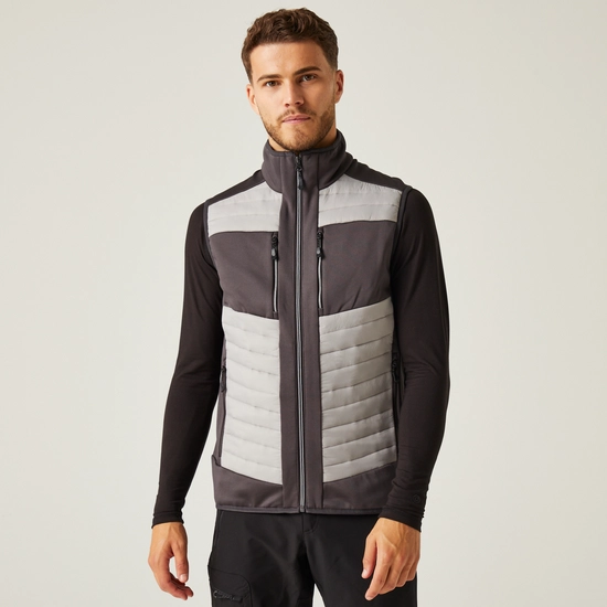 Men's E-Volve Thermal Hybrid Bodywarmer | Mineral Grey Ash