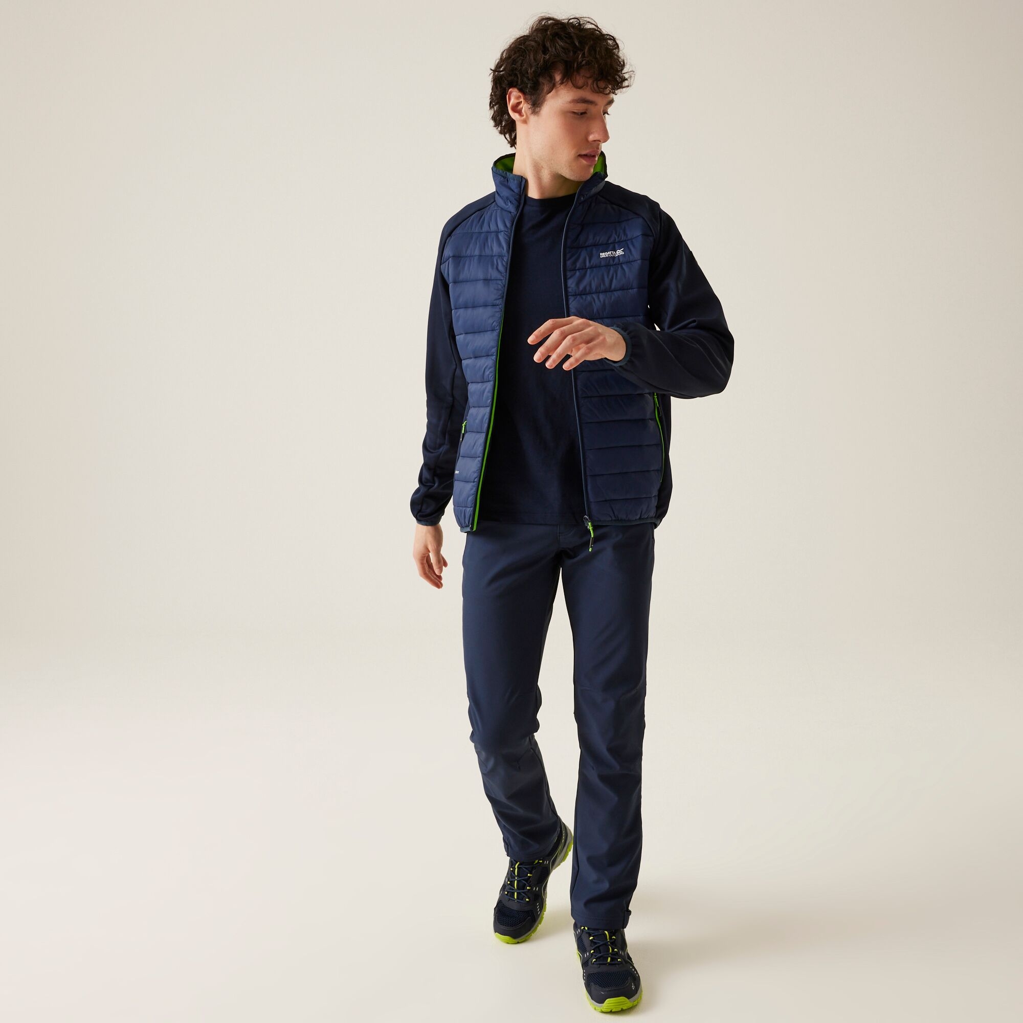 Men's Clumber IV Hybrid Jacket | Navy Green Flash