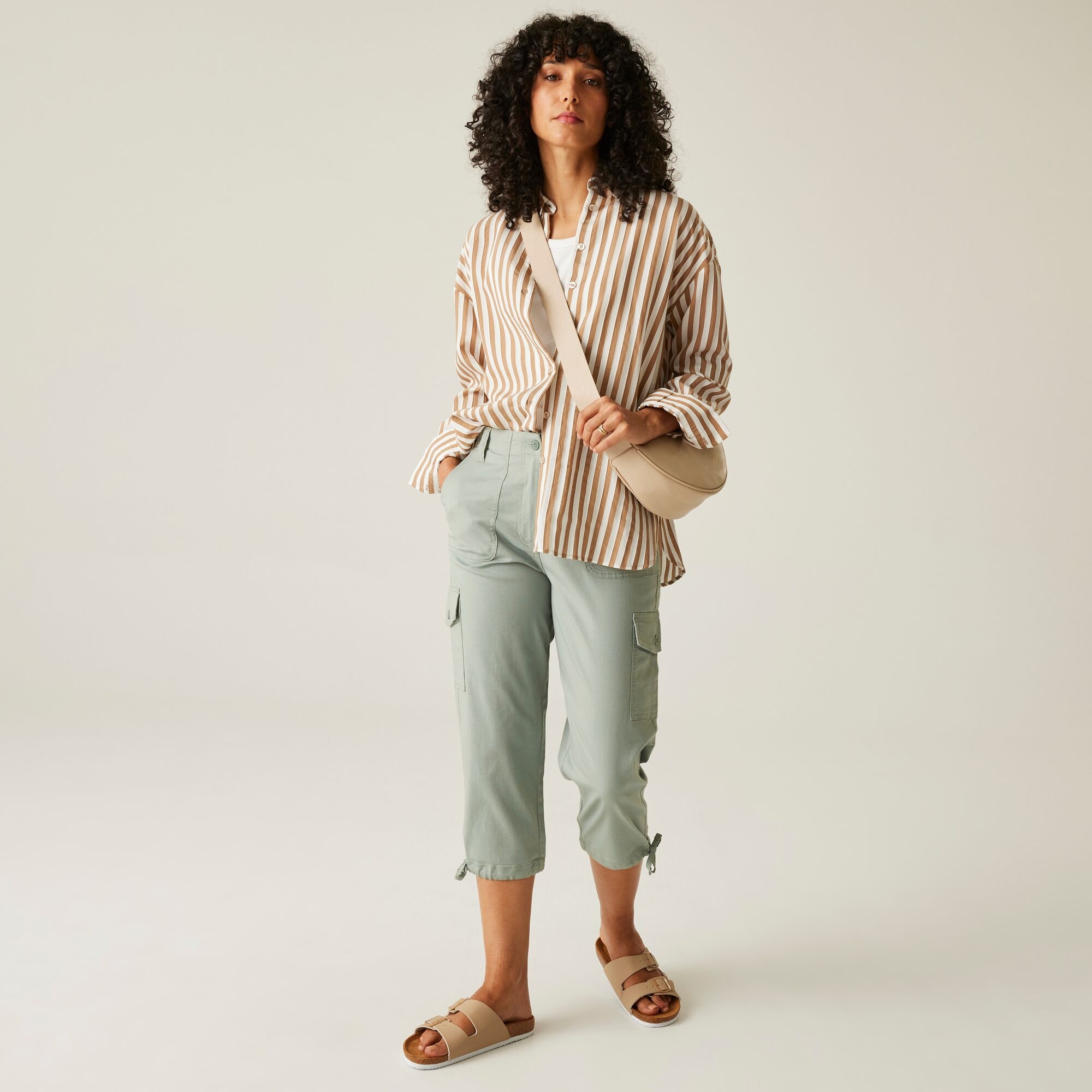 Women's Shorebella Capri Trousers | Glacier