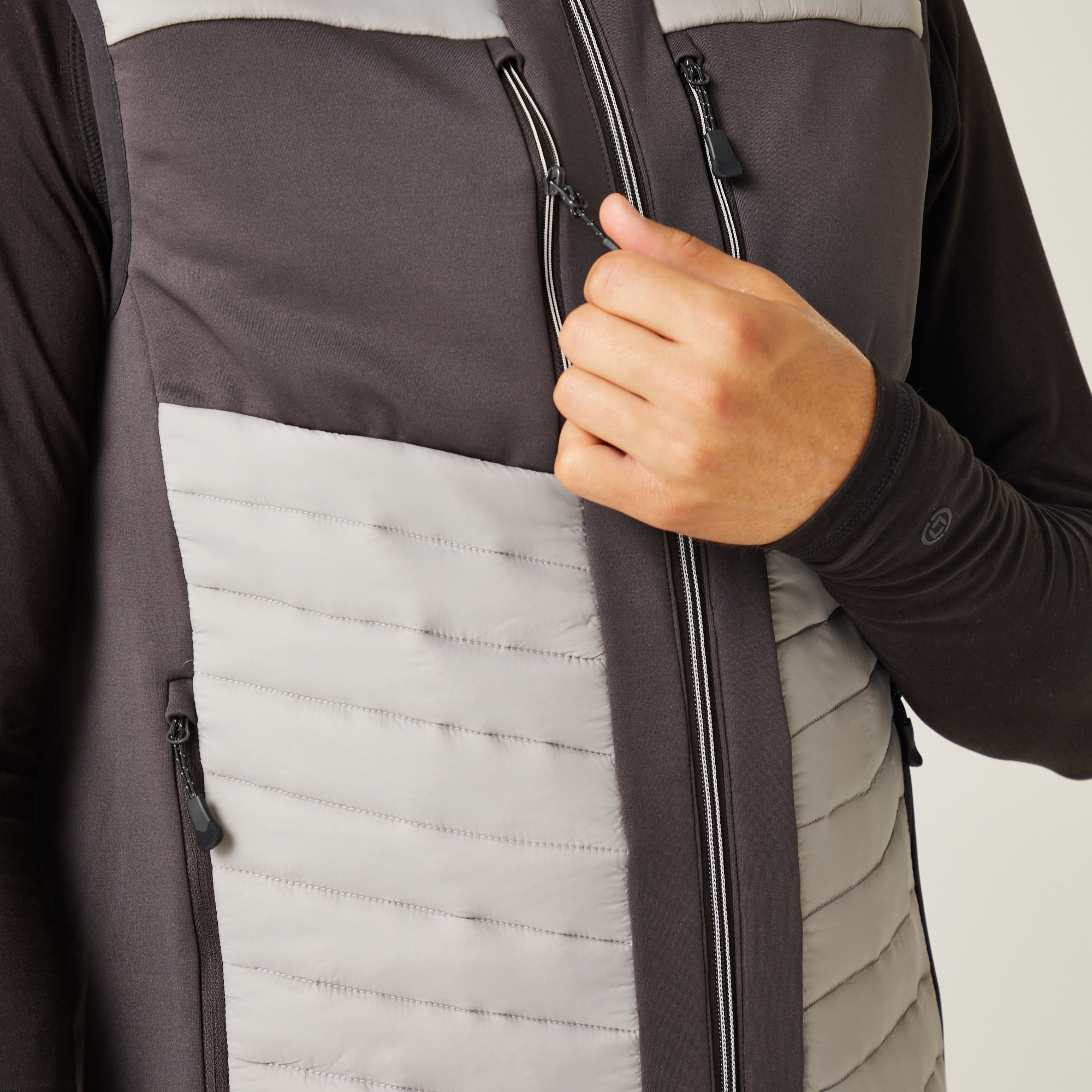 Men's E-Volve Thermal Hybrid Bodywarmer | Mineral Grey Ash