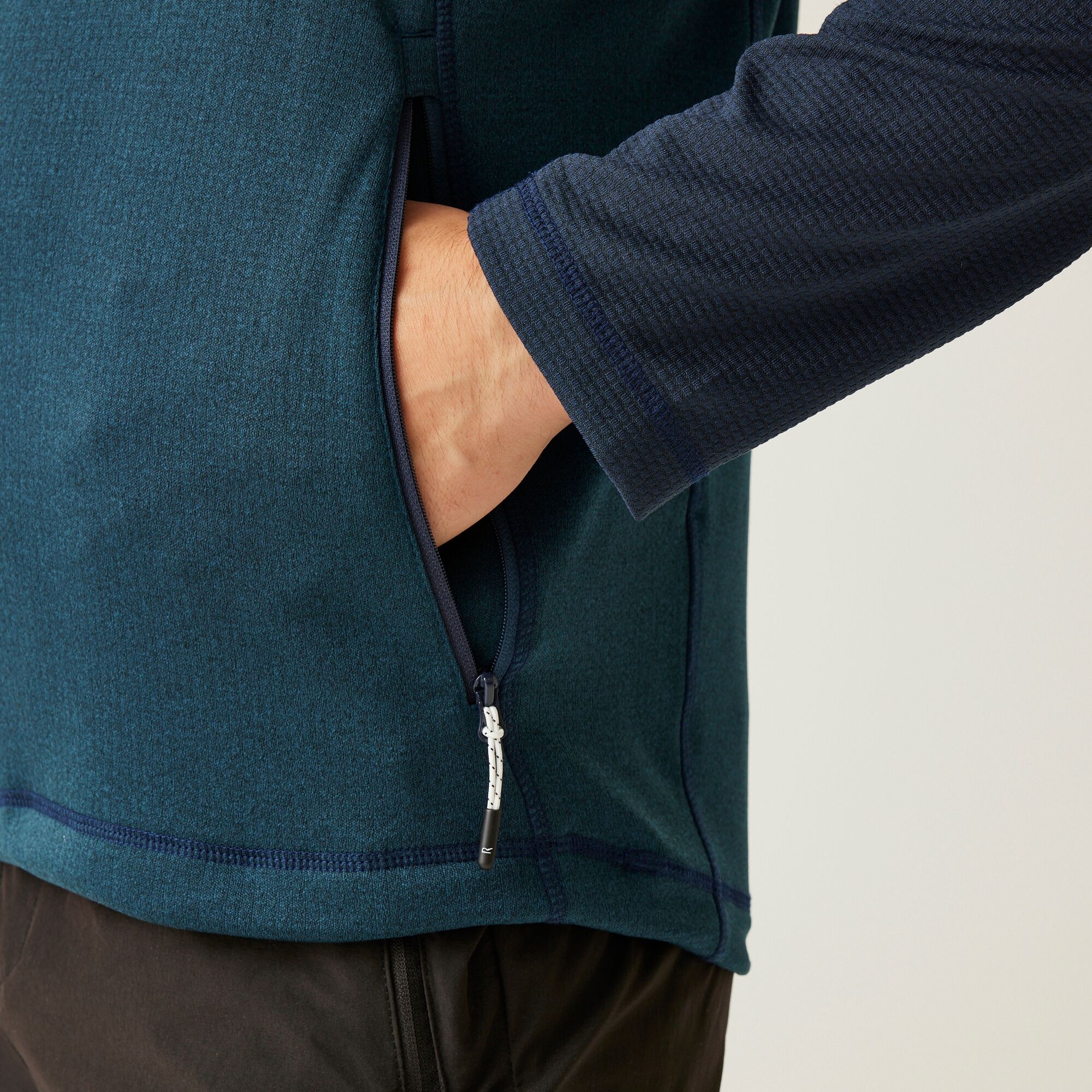 Men's Highton V Full Zip Fleece | Moonlight Denim Navy