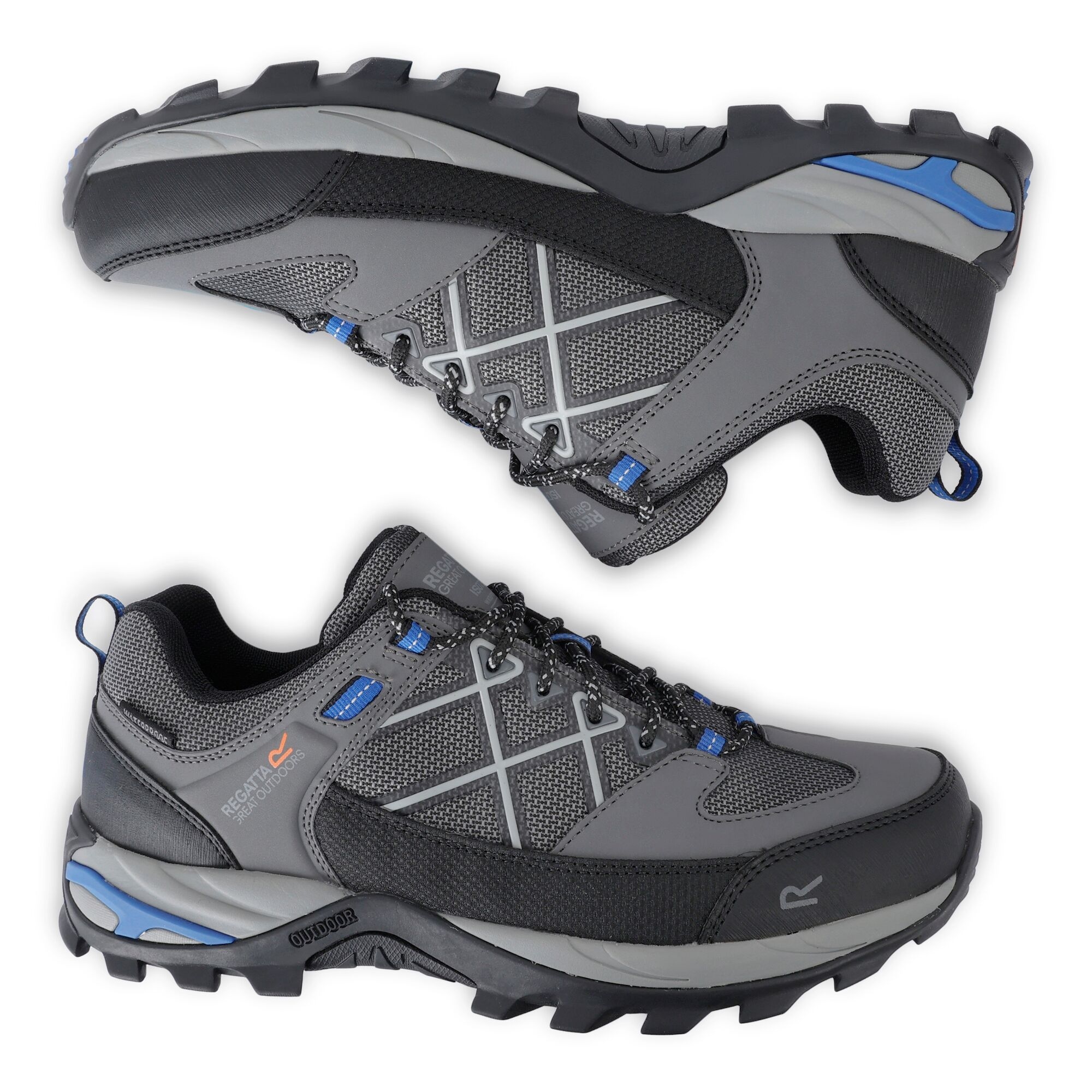 Men's Samaris III Low Walking Shoes | Dark Steel Oxford Blue