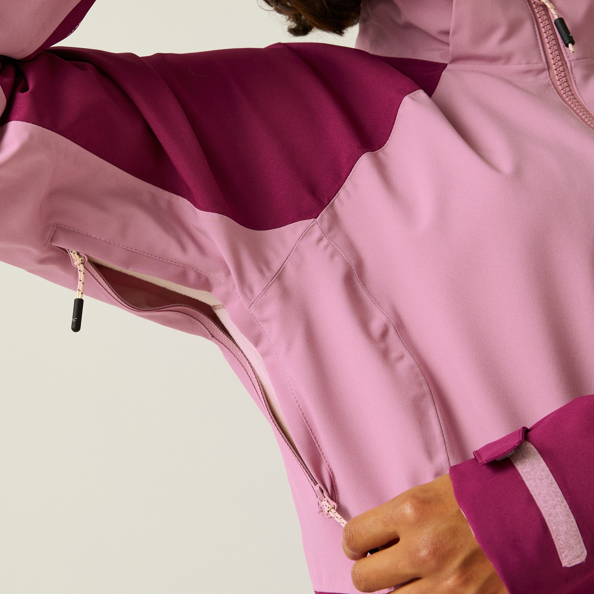 Women's Bosfield III Waterproof Jacket | Lilas Beaujolais Light Vanilla