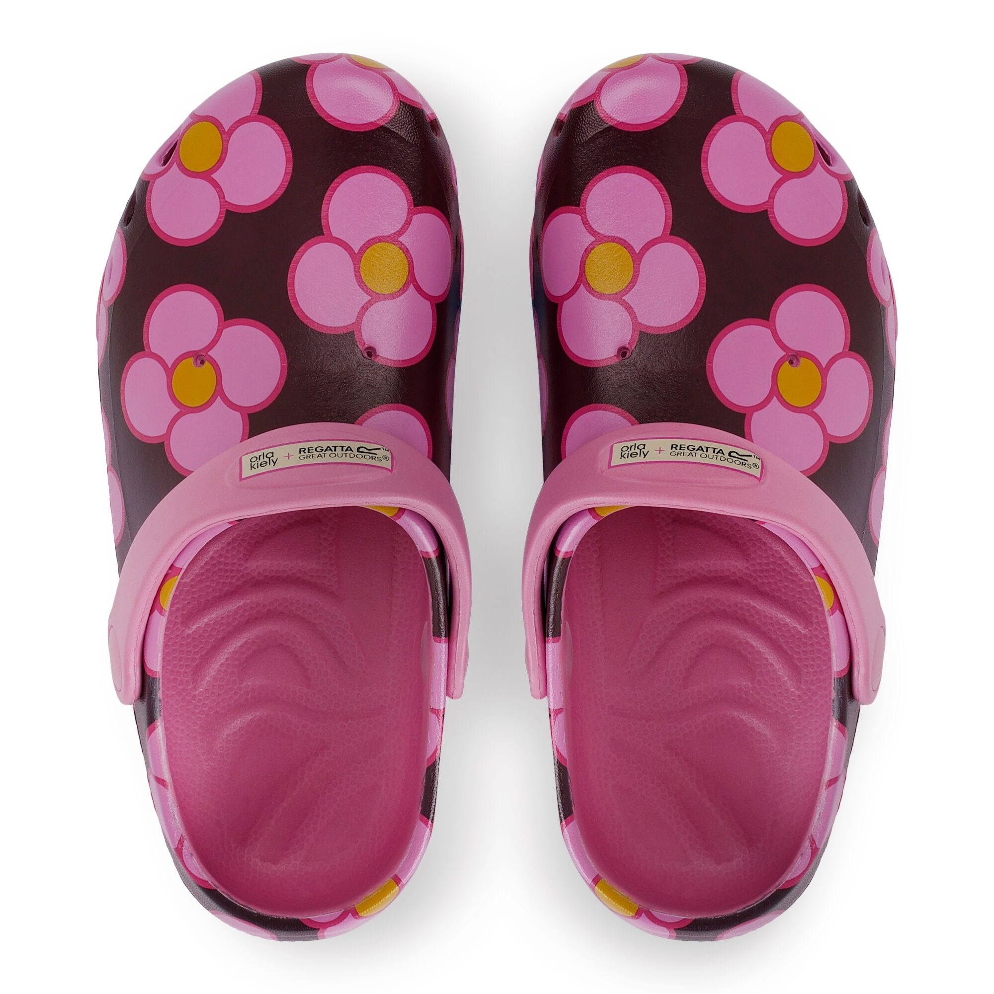 Kids' Orla Kiely Clog | Spinning Flower Morello
