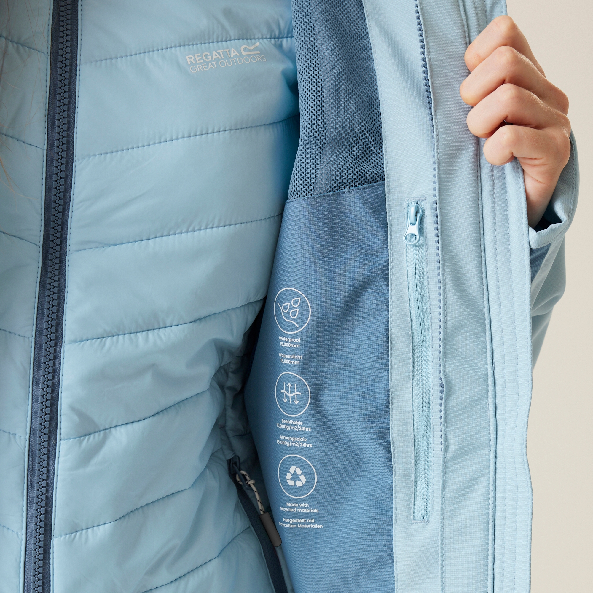 Women's Wentwood IX 3-in-1 Jacket | Clear Sky Coronet Blue