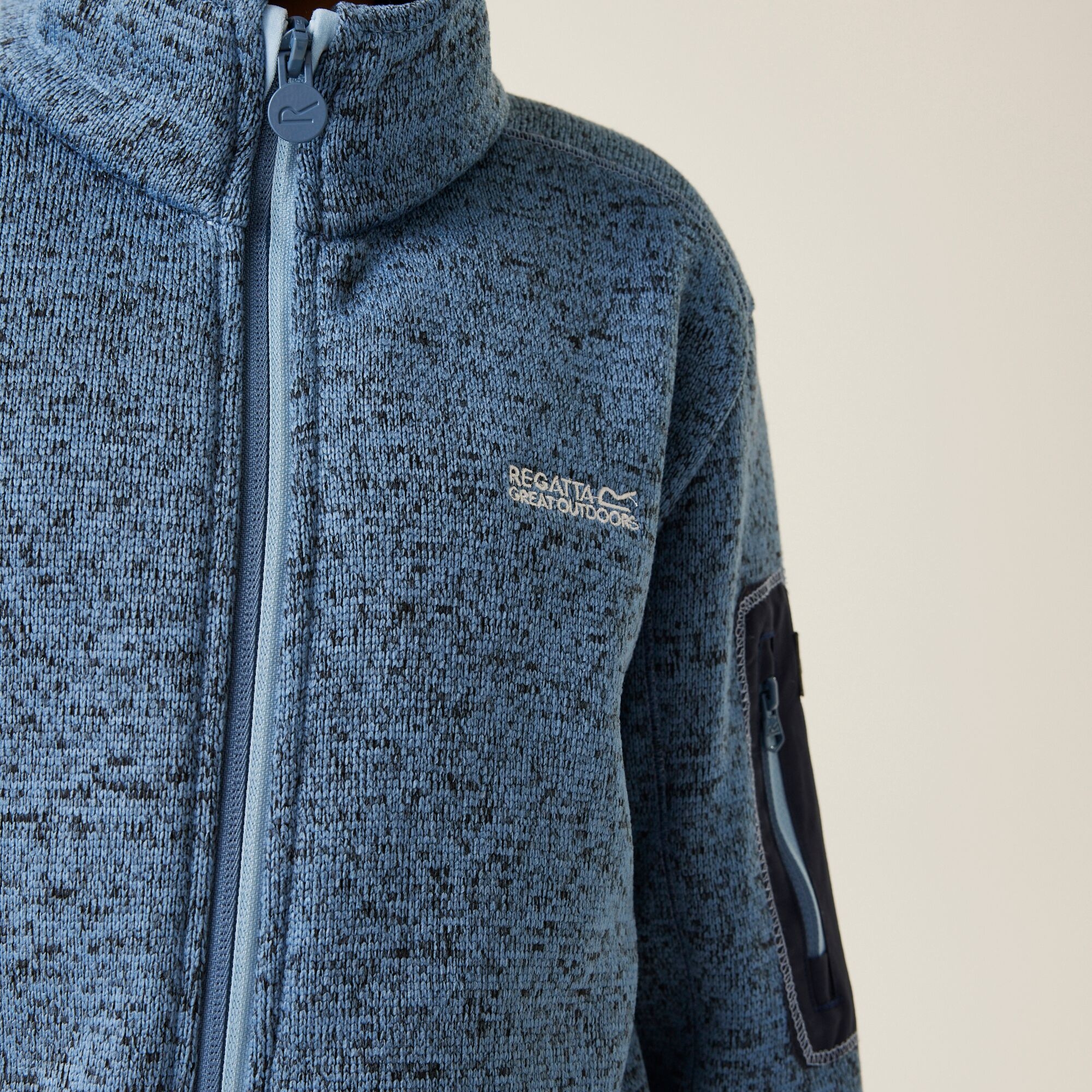 Kids' Newhill Full Zip Fleece | Coronet Blue Navy