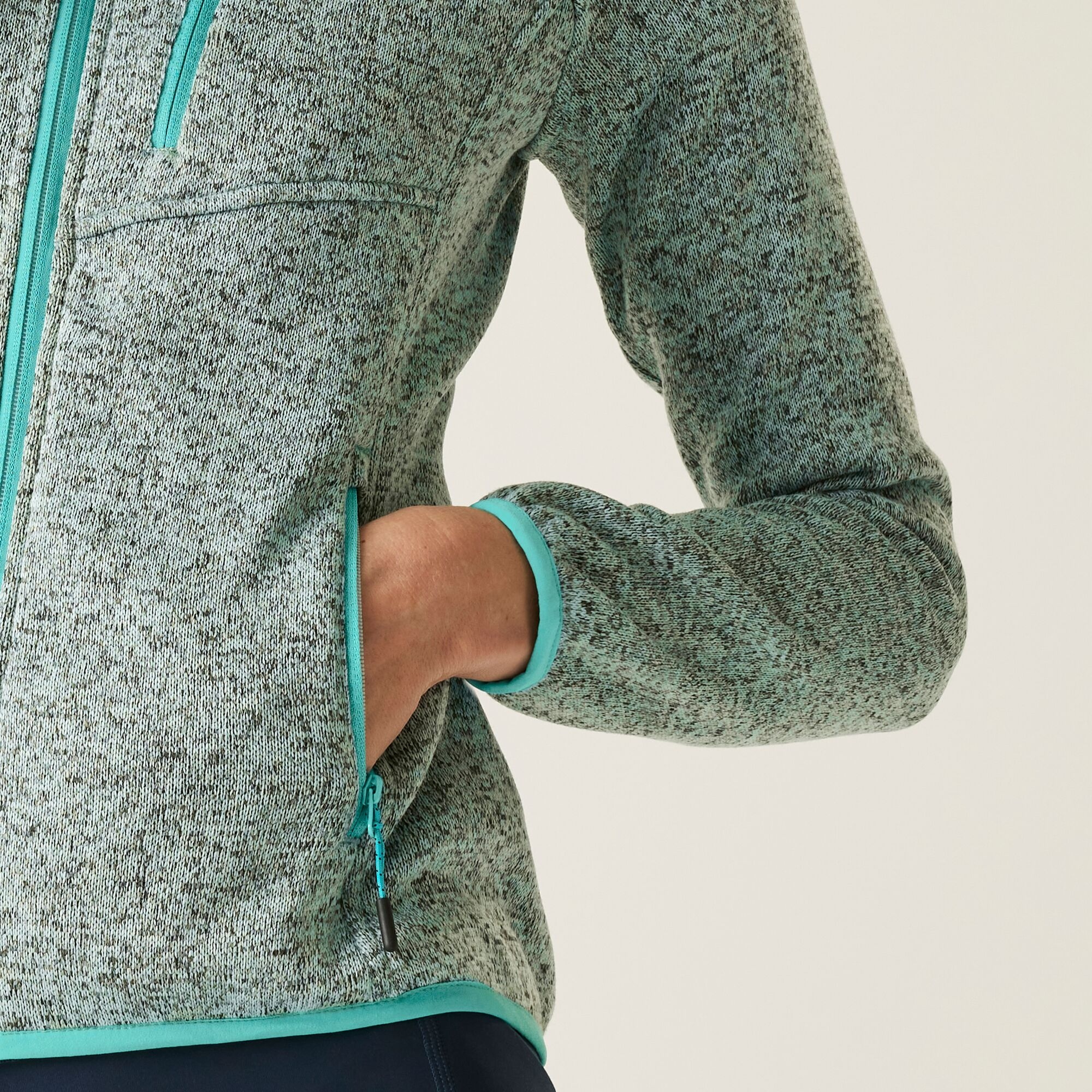 Women's Newhill II Hooded Fleece | Icy Morn Turquoise