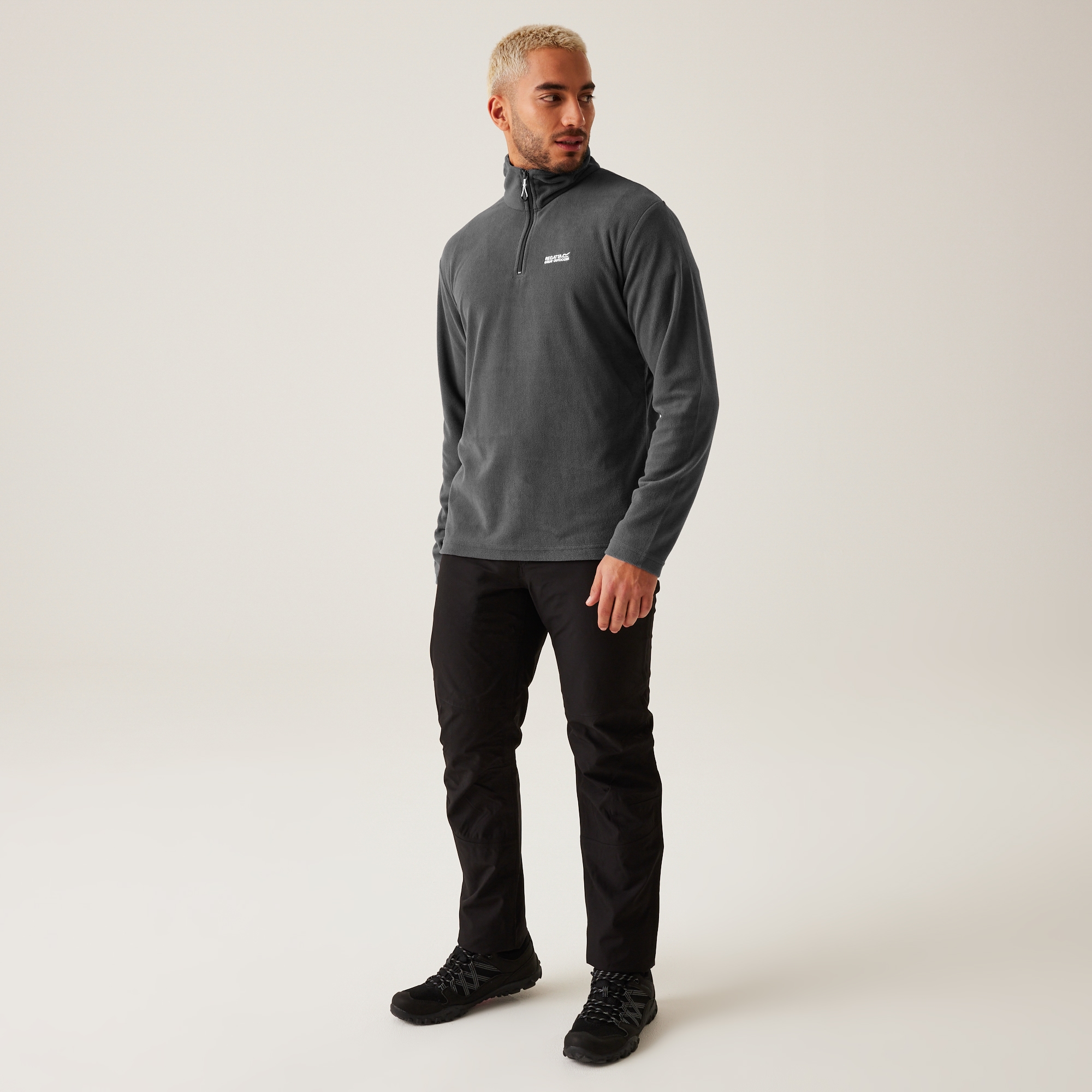 Men's Thompson Lightweight Half Zip Fleece | Iron