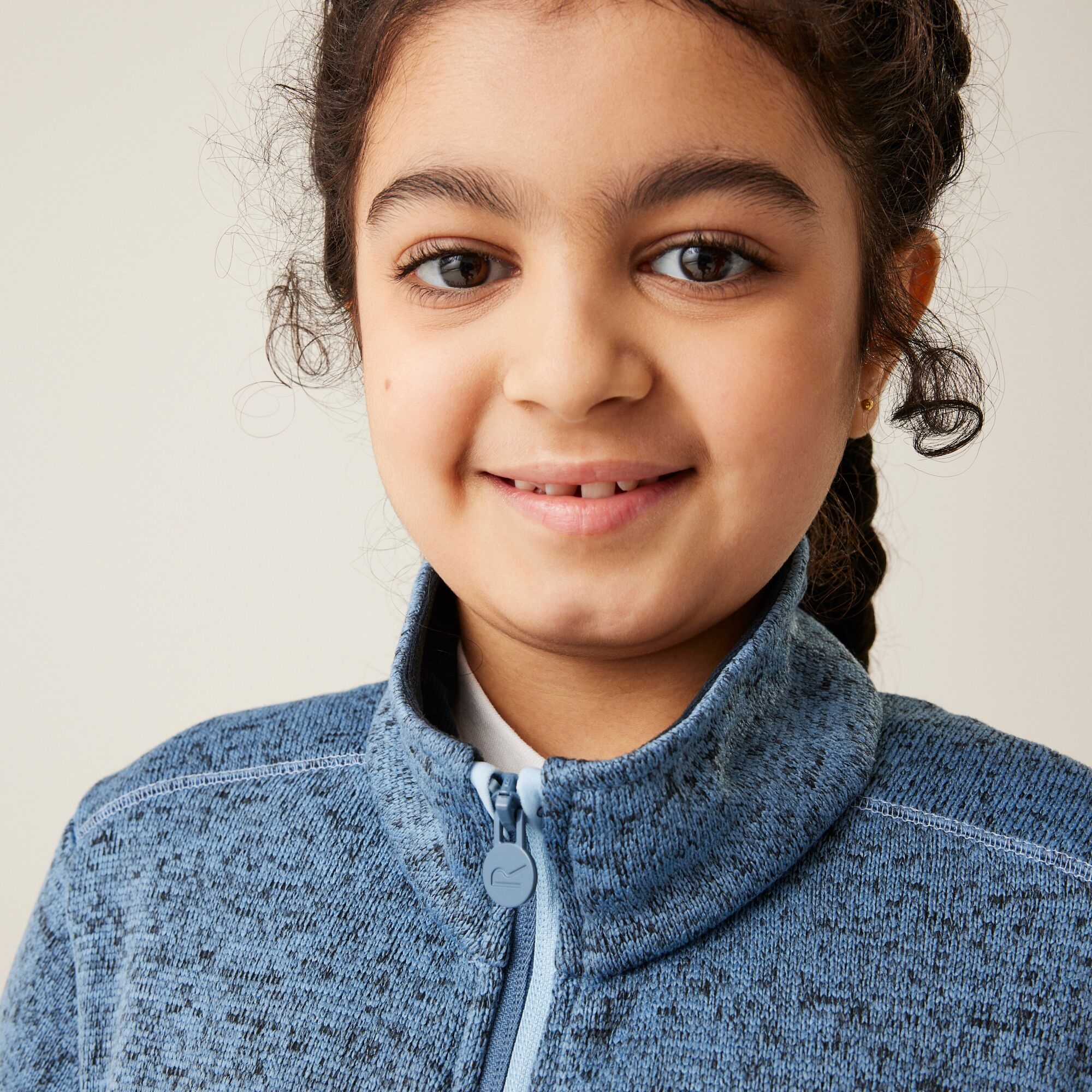 Kids' Newhill Full Zip Fleece | Coronet Blue Navy