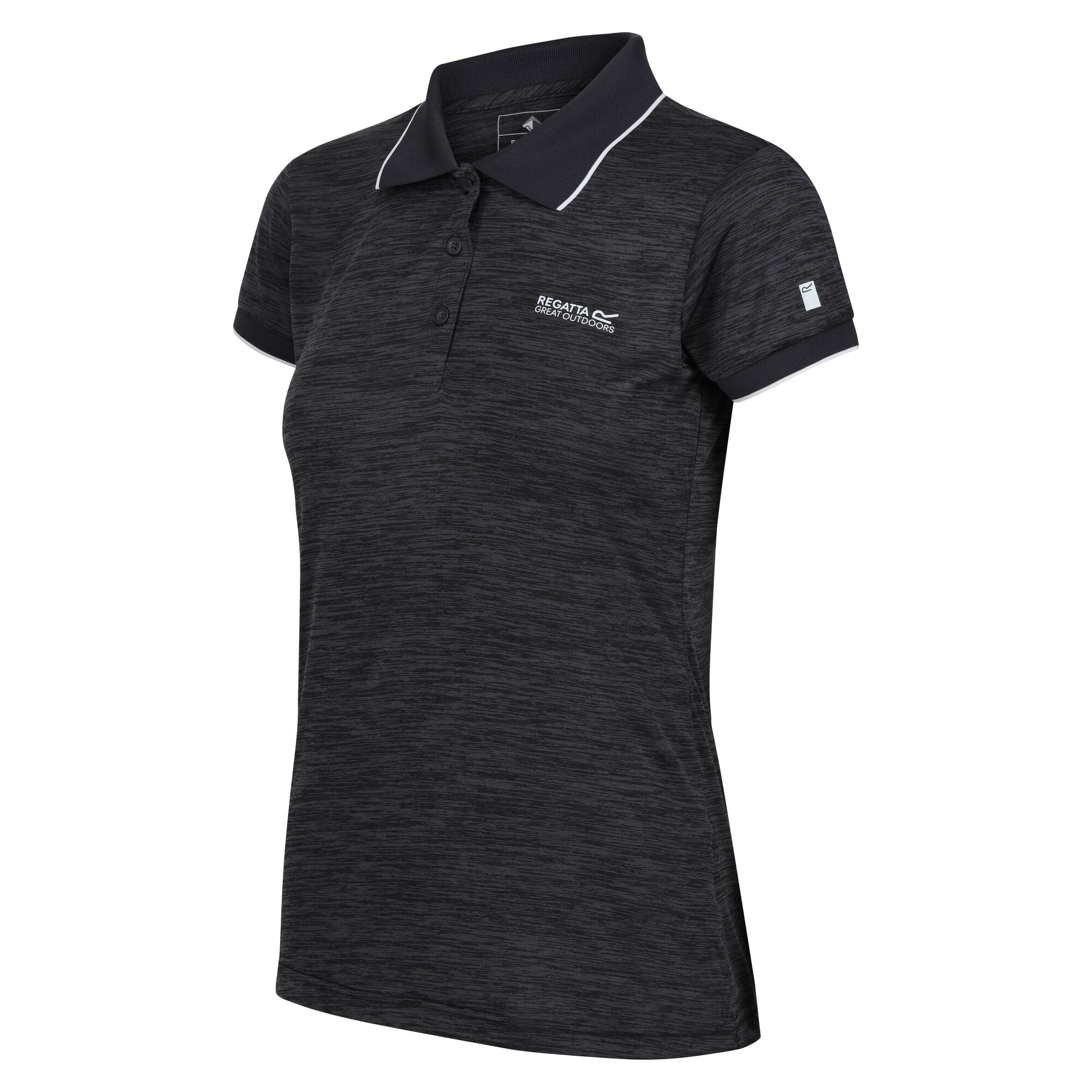 Women's Remex II Active Polo Shirt | Black