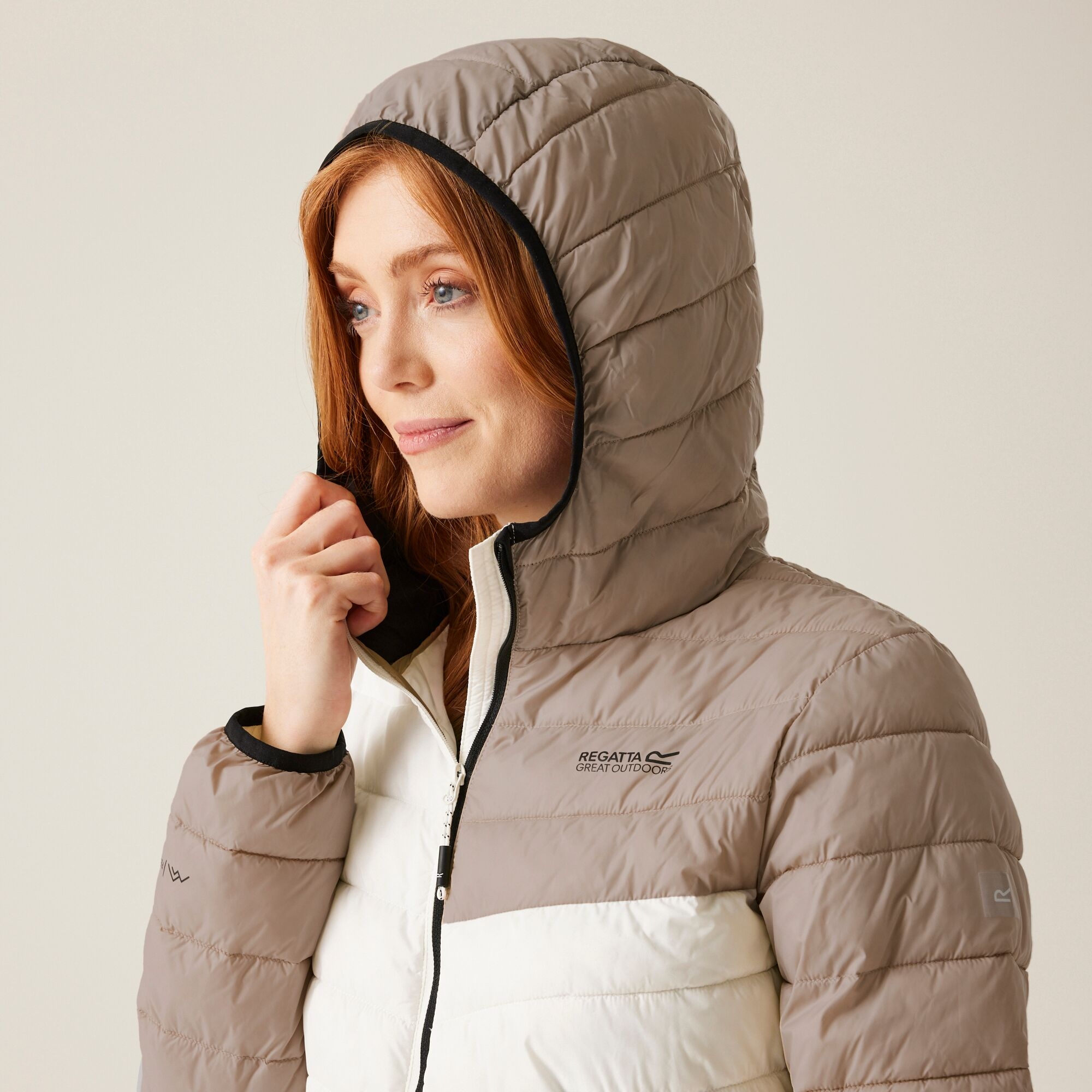 Women's Hillpack II Hooded Jacket | Blanc De Blanc Warm Taupe