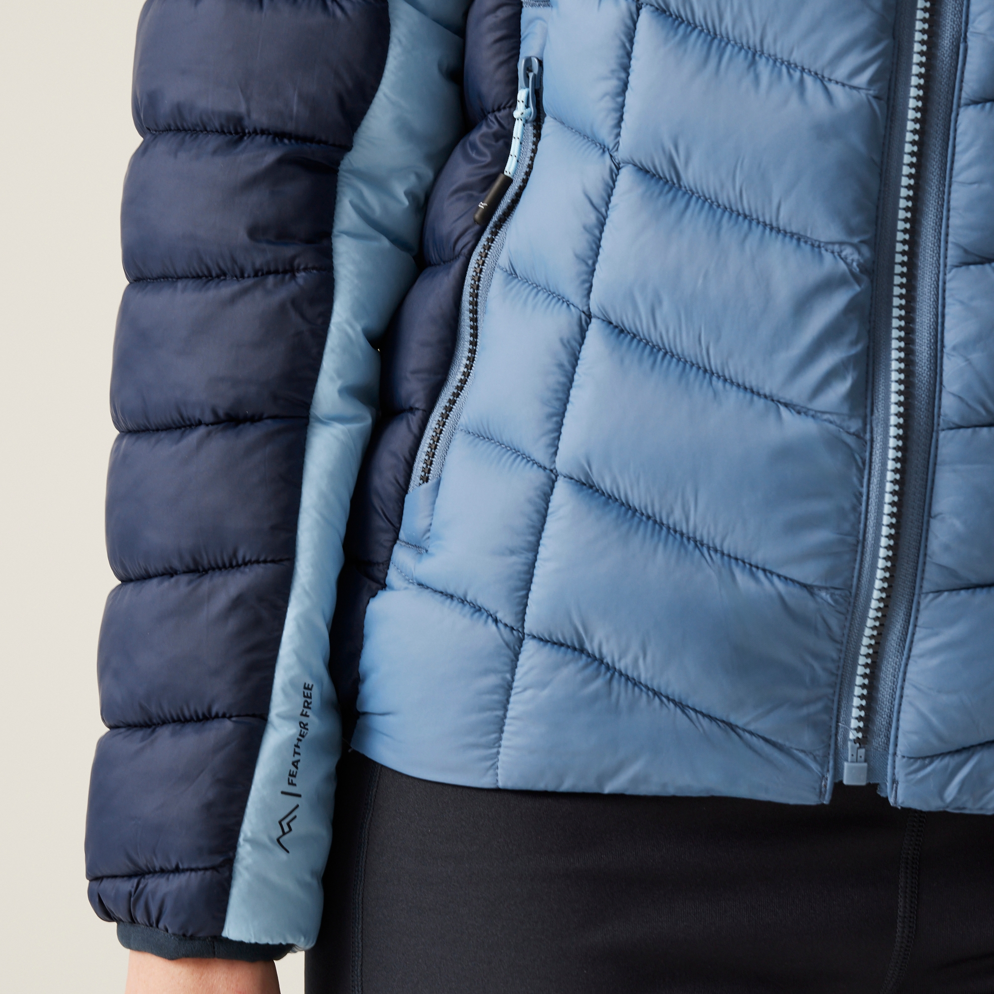 Women's Dalent Quilted Hooded Jacket | Navy Coronet Blue