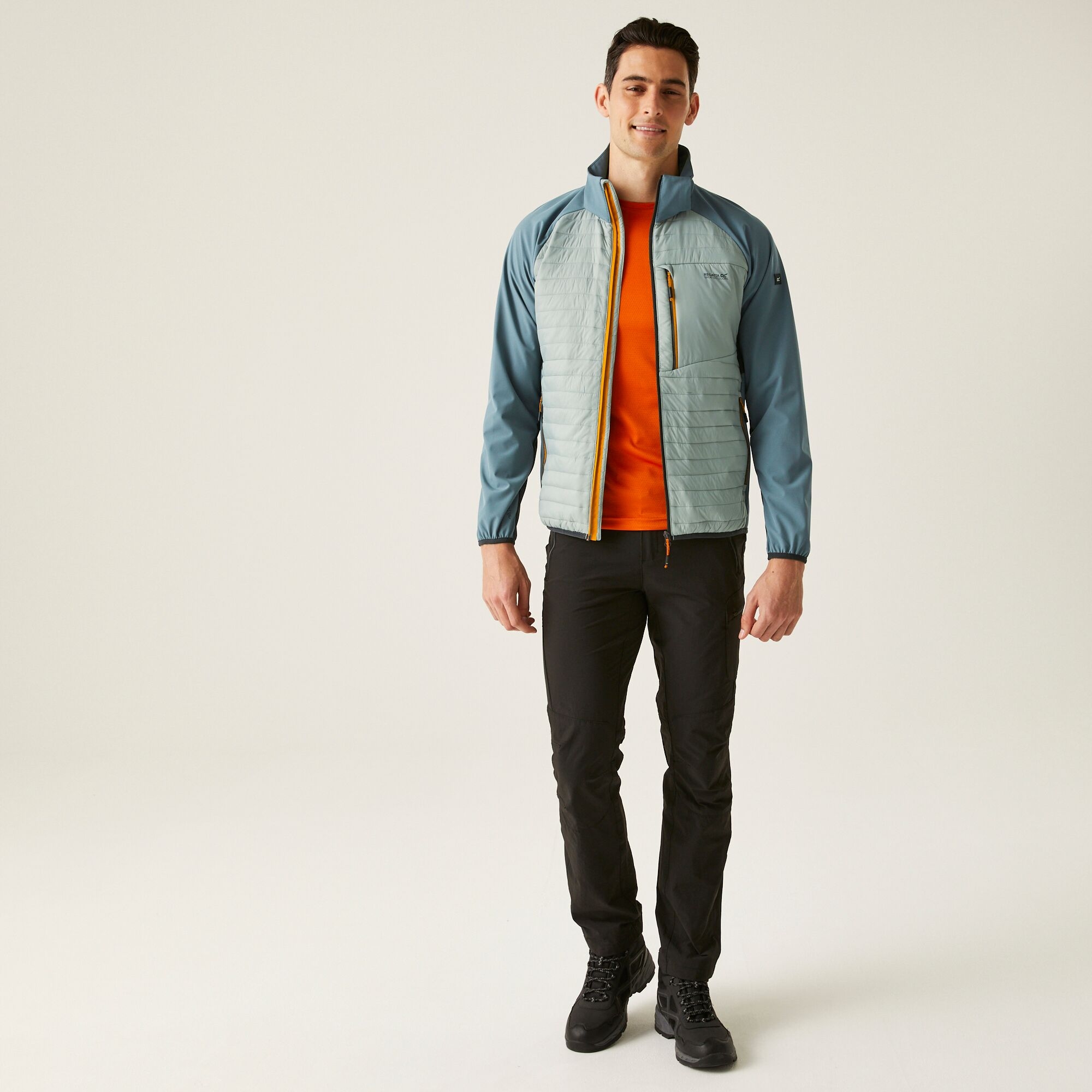 Men's Pro Hybrid II Jacket | Glacier Stormy Weather Ash Fox
