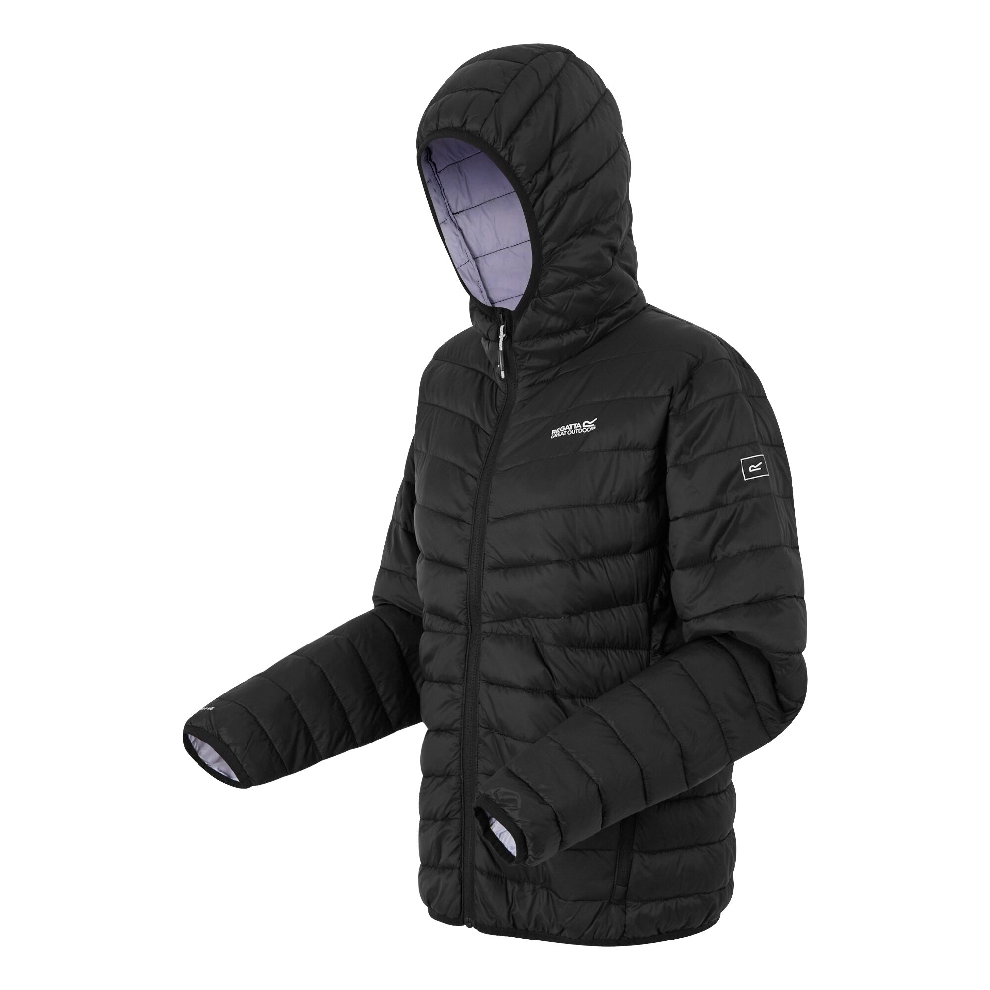 Women's Hillpack IV Hooded Jacket | Black Lilac Thistle