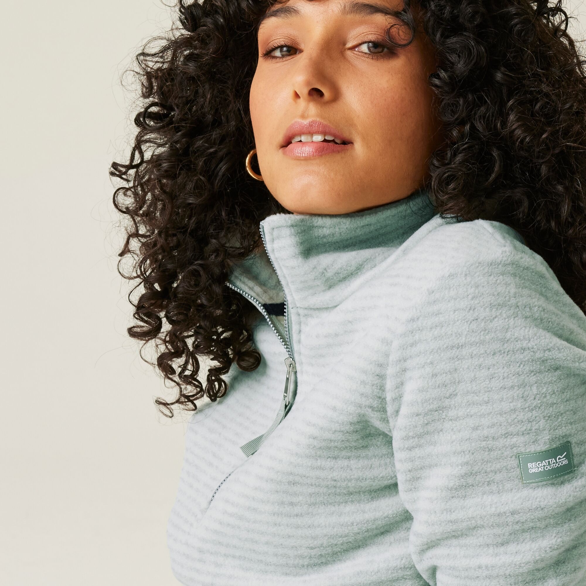 Women's Solenne II Half Zip Fleece | Glacier