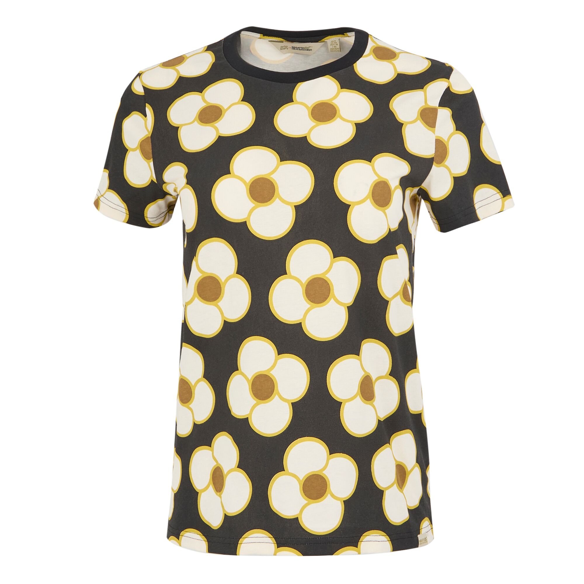 Orla Kiely Tee | Spinning Flower Black