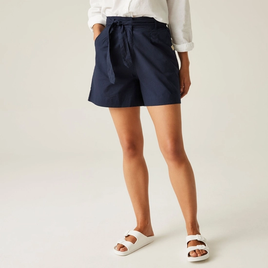 Orla Kiely Summer II Shorts | Jasmine Flower Black
