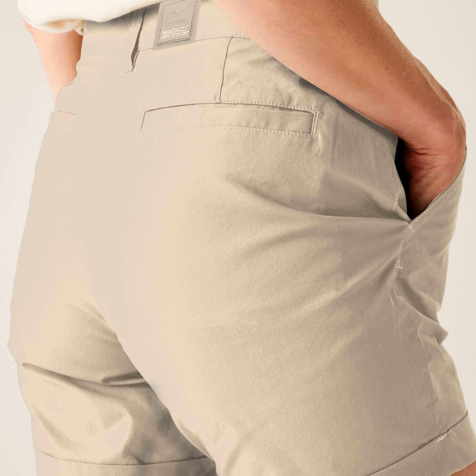 Women's Xanthi Casual Shorts | Light Vanilla