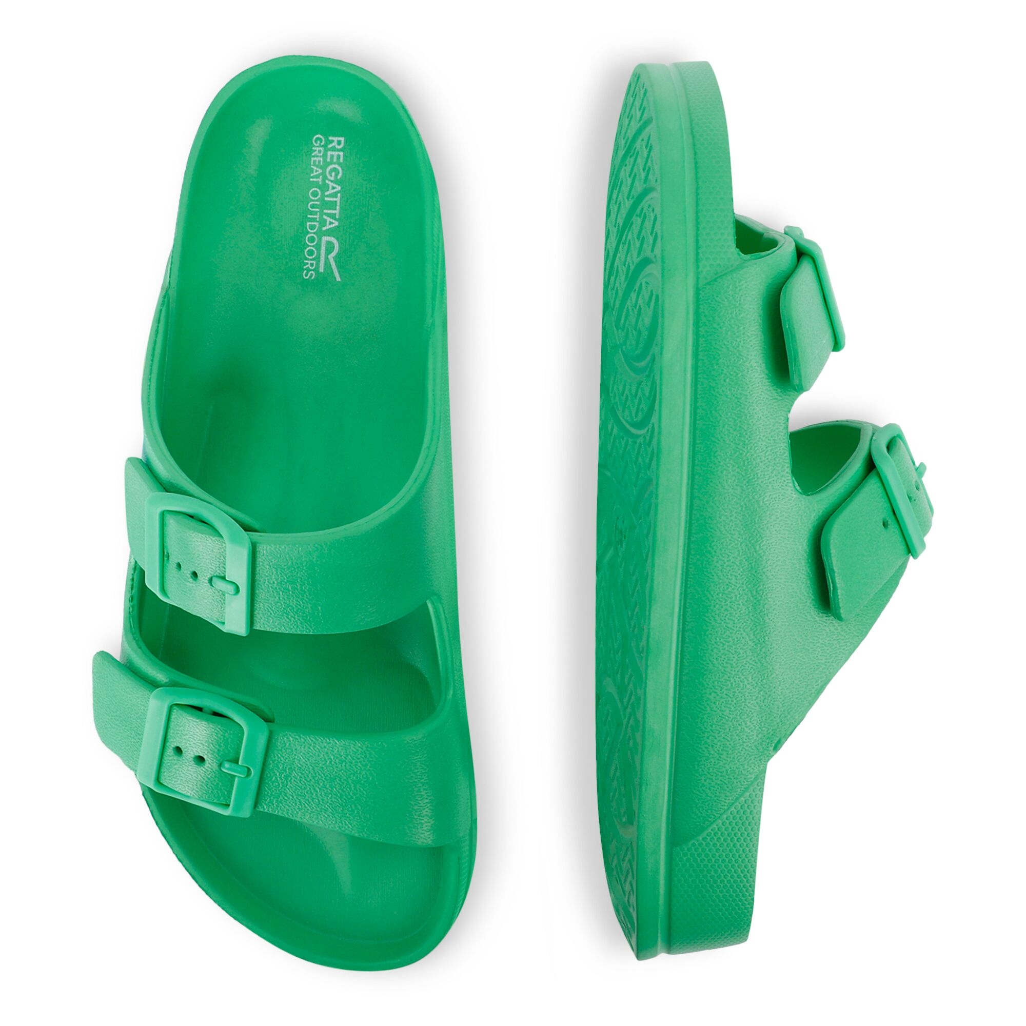 Women's Brooklyn Double Strap Sandals | Island Green