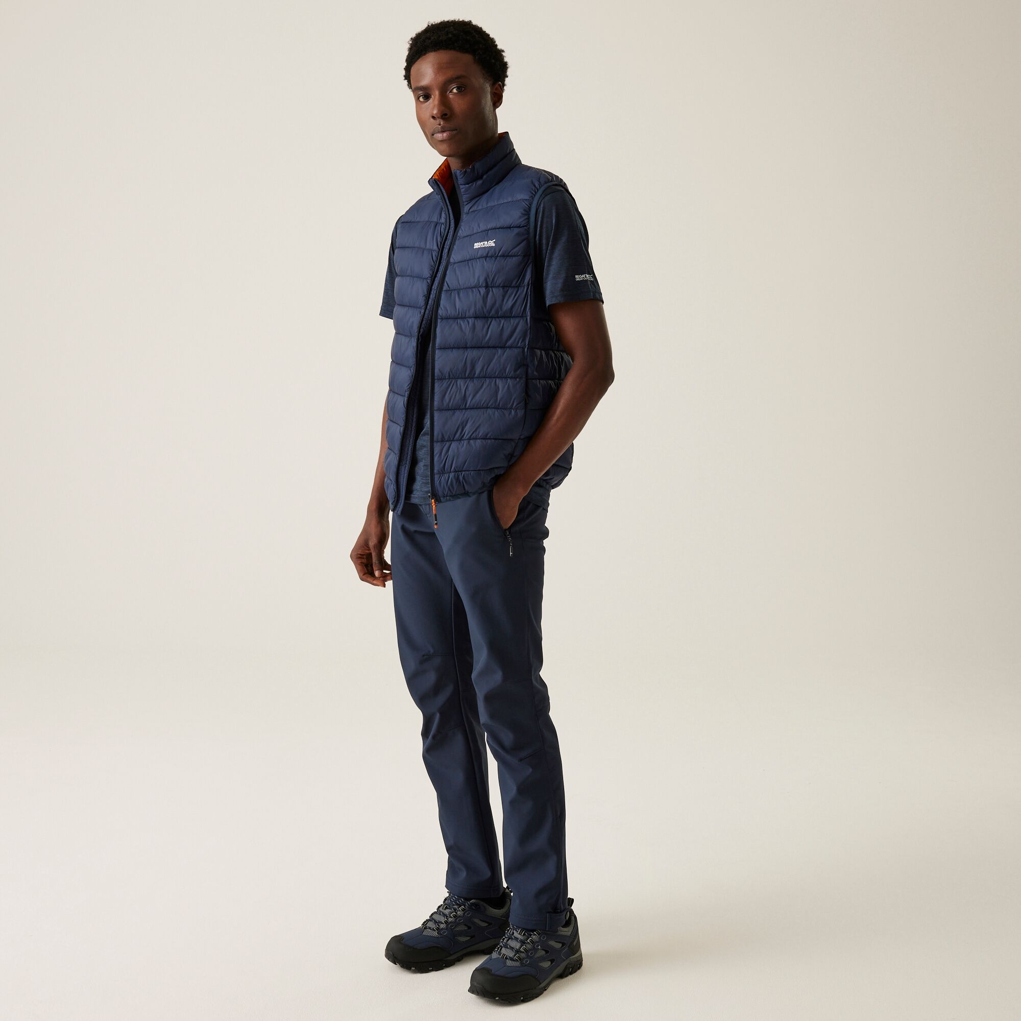 Men's Marizion Padded Gilet | Navy Fox