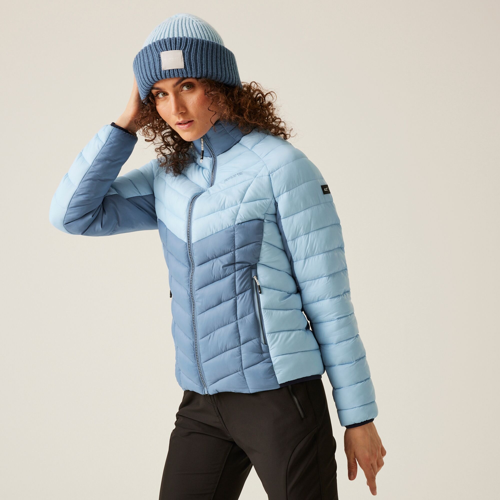 Women's Dalent Quilted Jacket | Clear Sky Coronet Blue