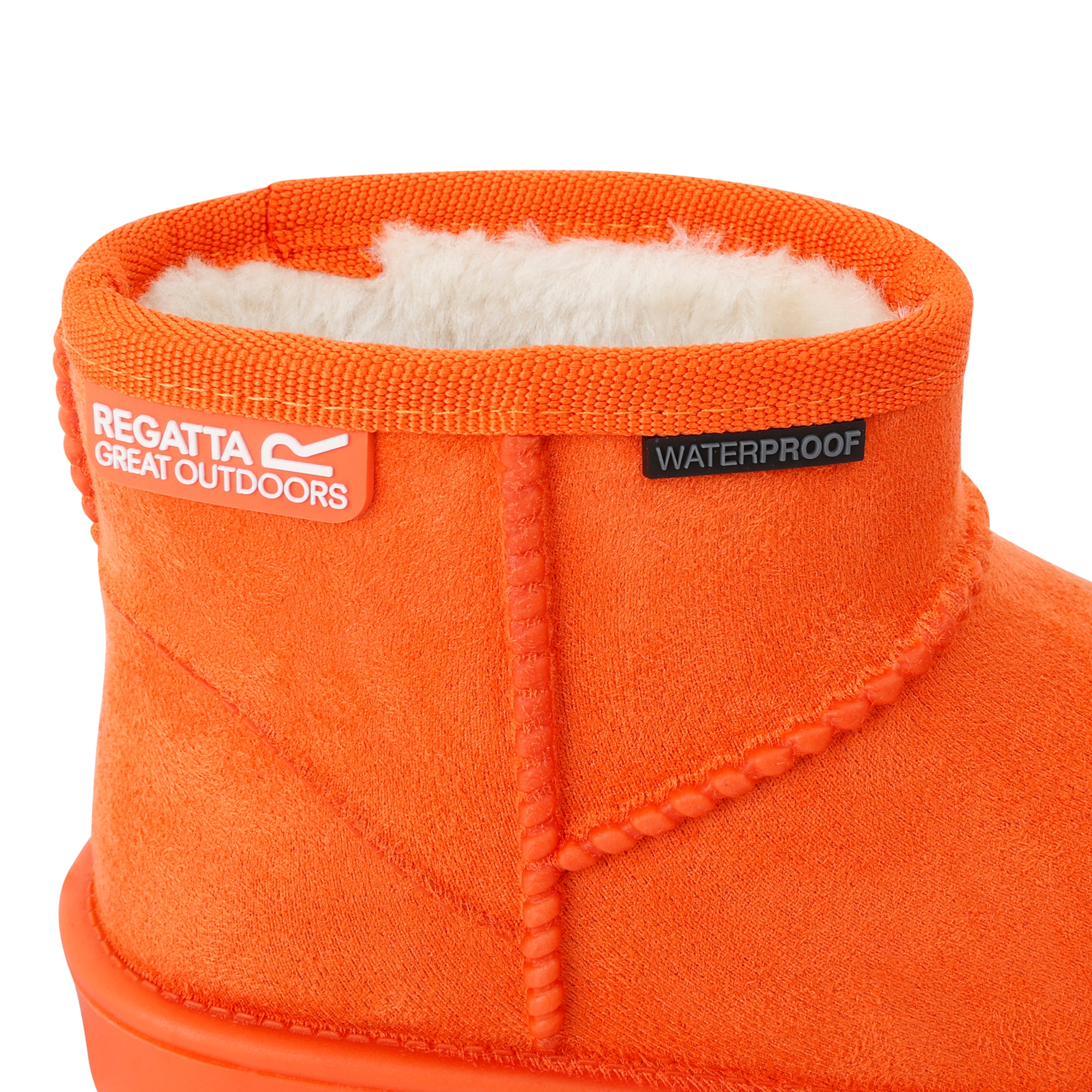 Kids' Risely Waterproof Fur Lined Boots | Orange