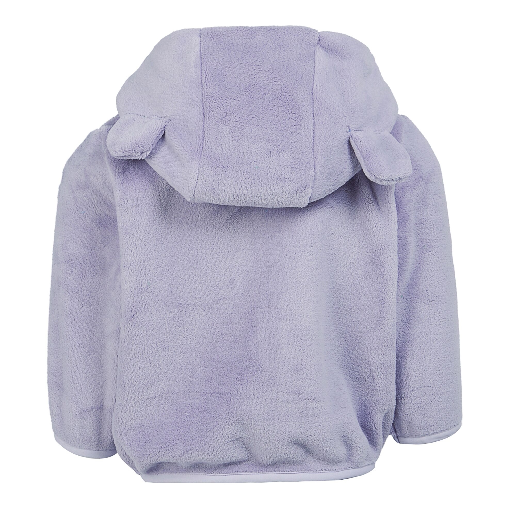 Kids' Animal Full Zip Fleece | Shyla The Leopard Lilac Frost
