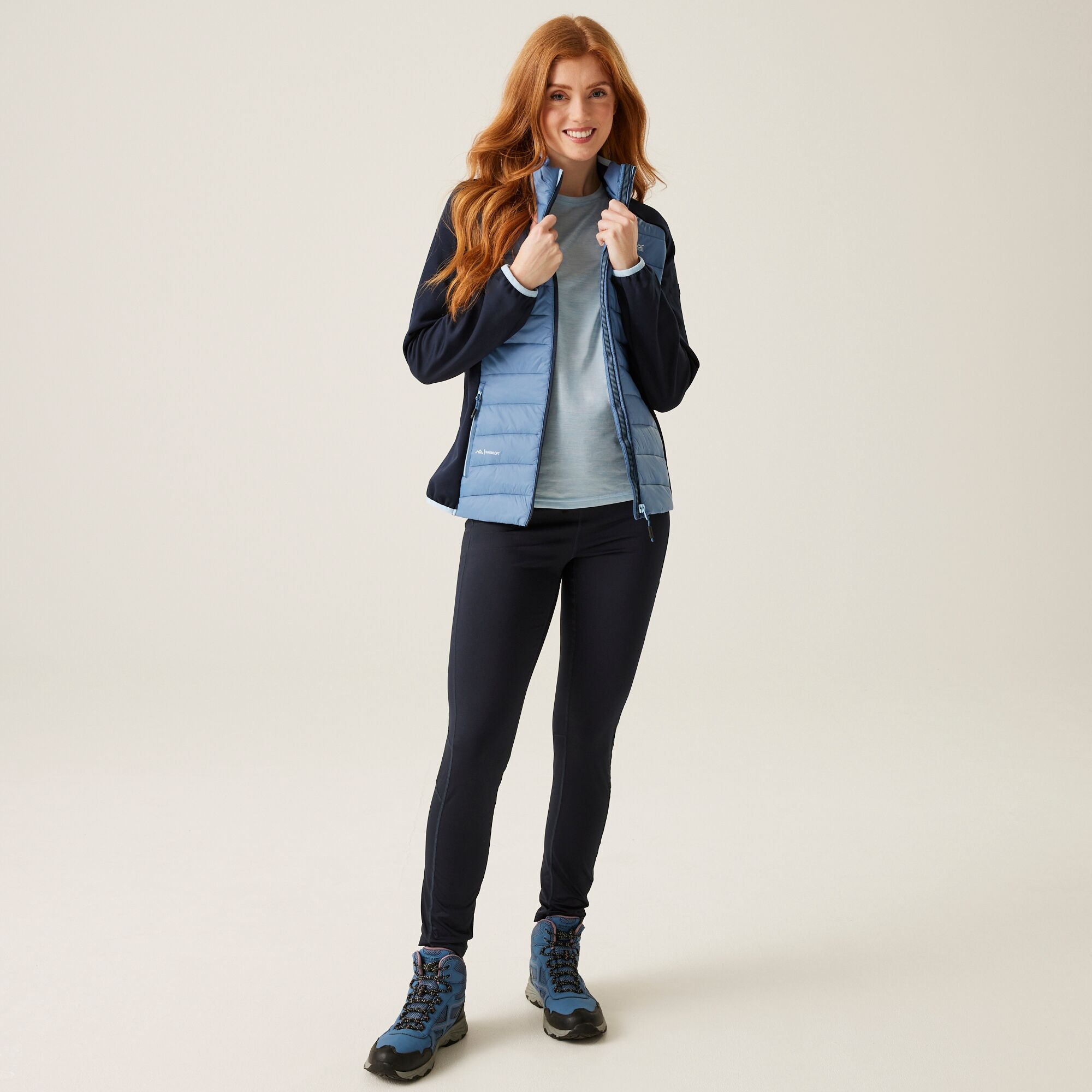 Women's Clumber V Hybrid Jacket | Coronet Blue Navy