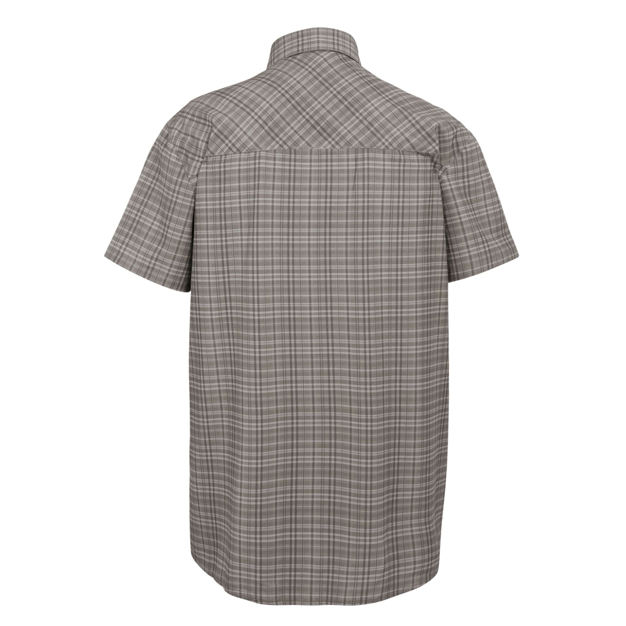 Men's Insect-Repellent Packaway Short Sleeve Shirt | Treetop Check