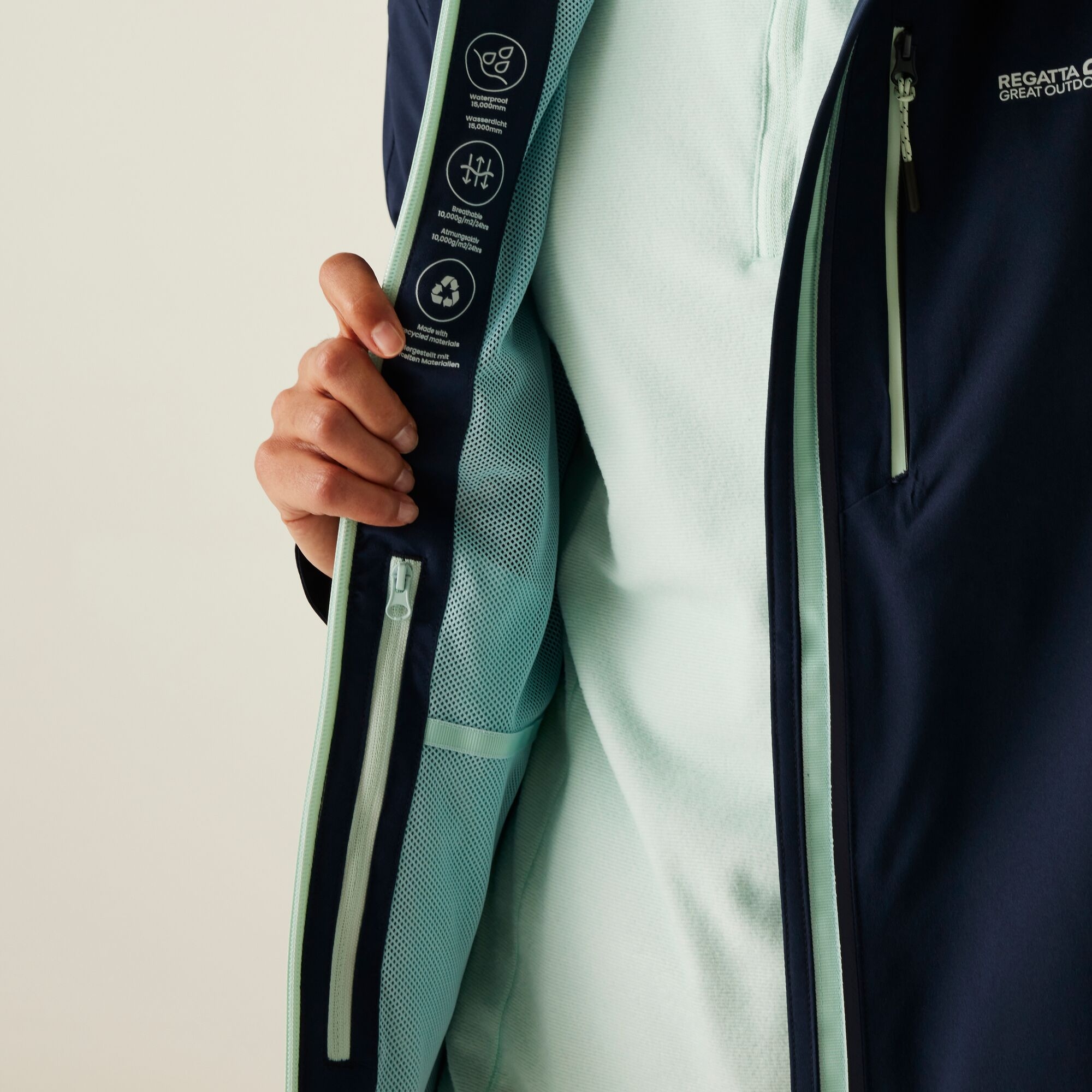 Women's Birchdale II Waterproof Jacket | Navy Icy Morn