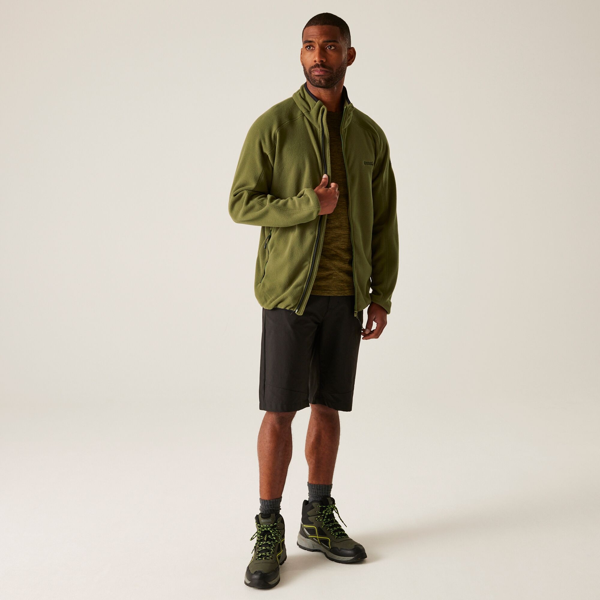 Men's Hadfield Full Zip Fleece | Nephrite Green