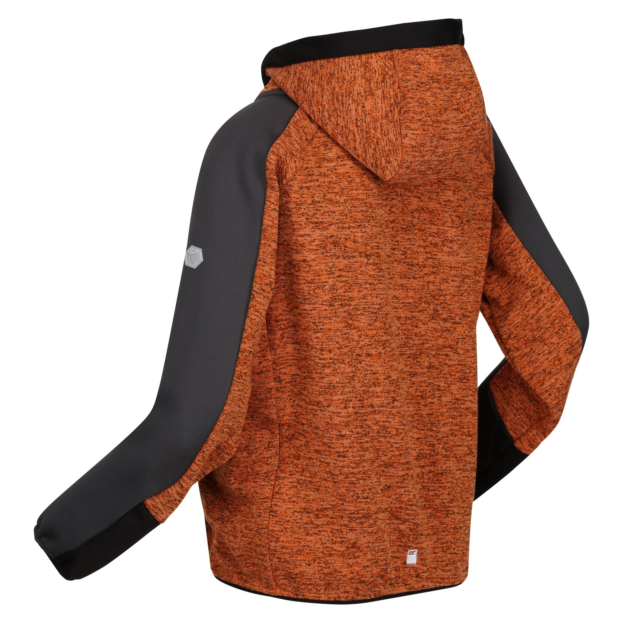Kids' Dissolver VI Marl Knit Fleece | Autumn Maple Black Dark Grey