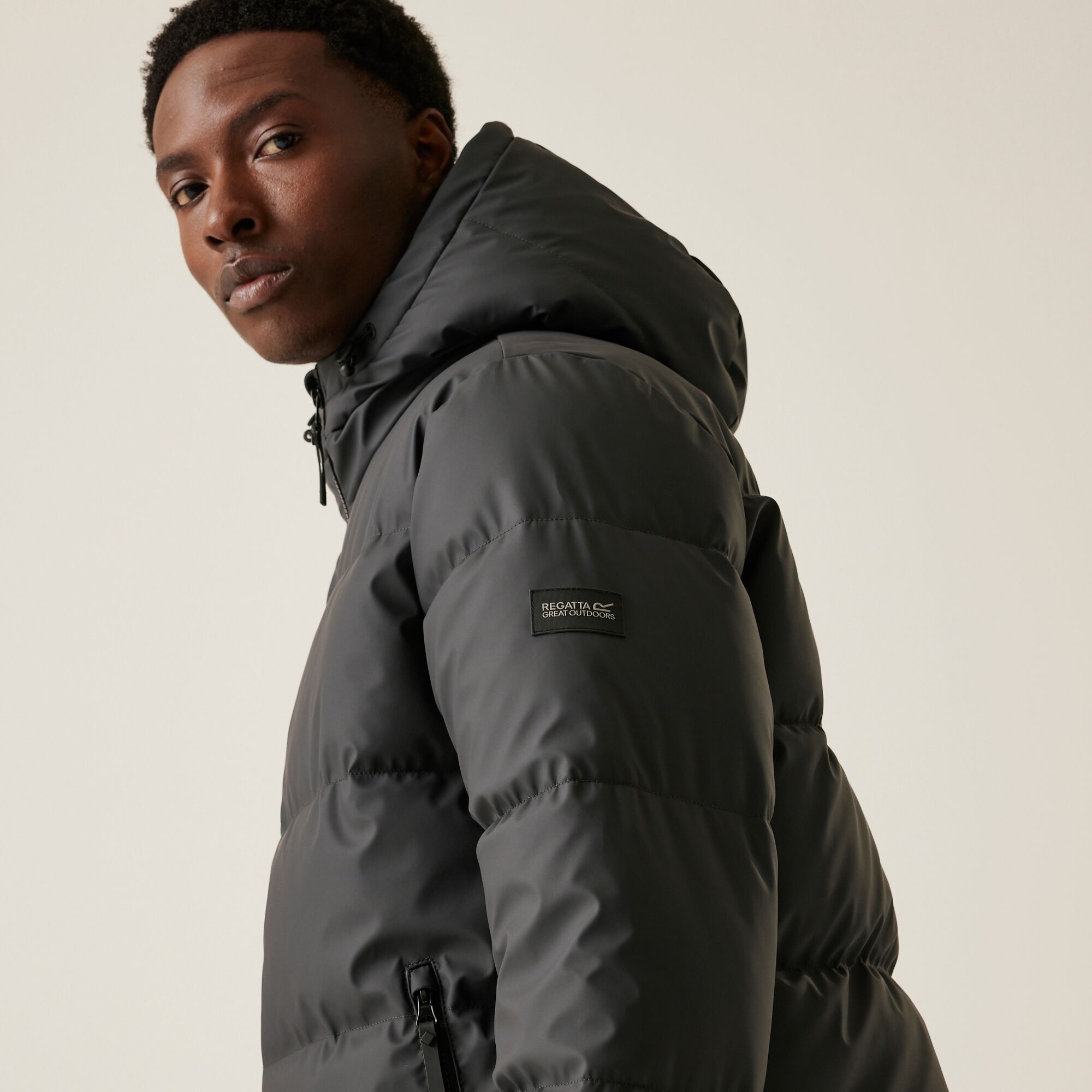 Men's Saltern Padded Jacket | Ash