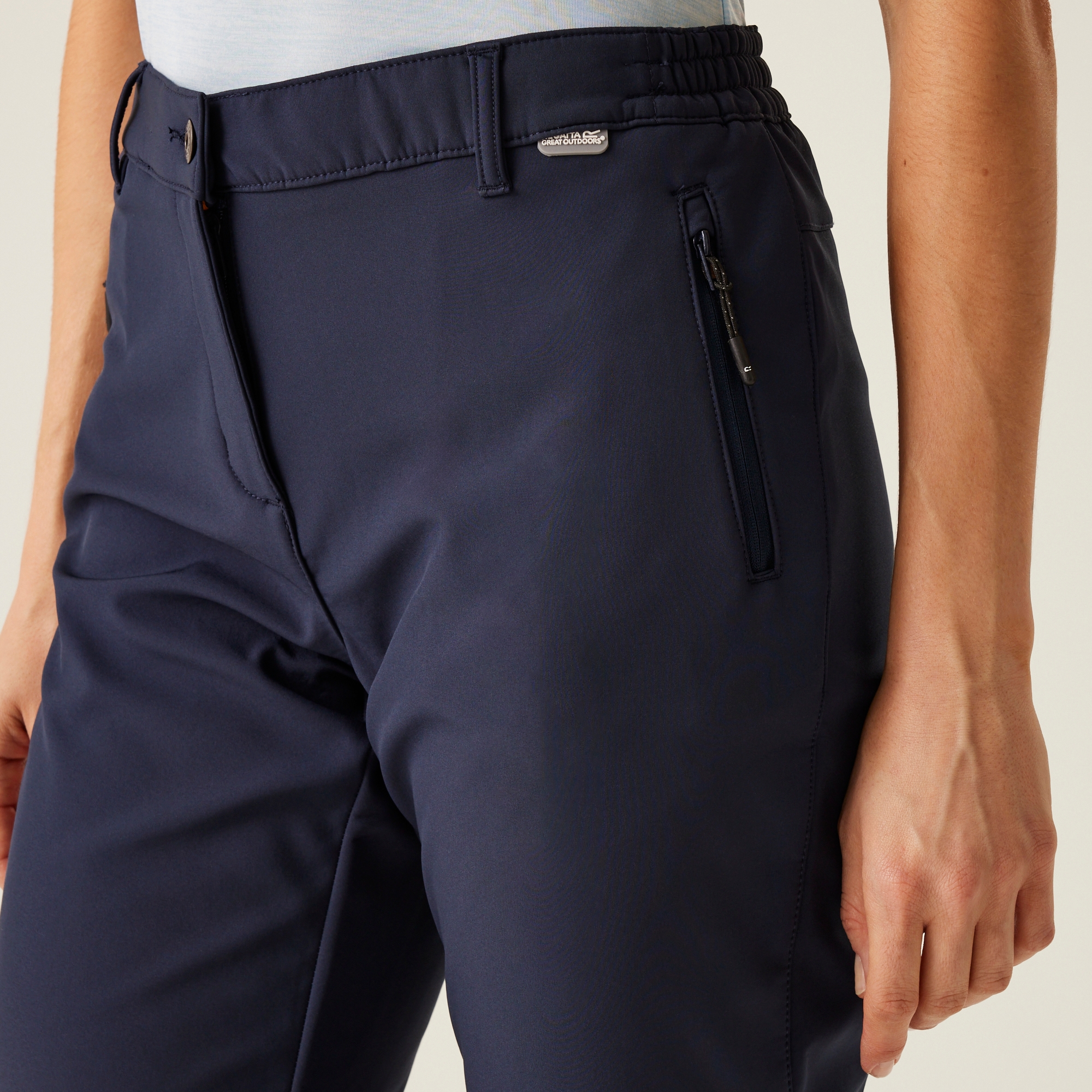 Women's Geo II Softshell Walking Trousers | Navy